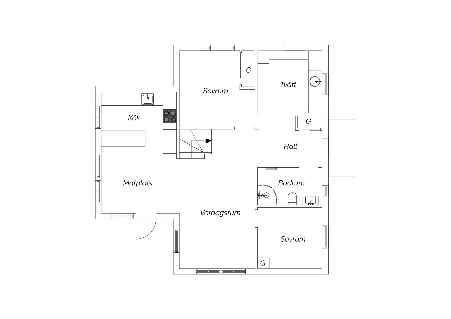 3 rum Villa på Igelkärrsvägen 1 Färjestaden Mörbylånga kommun - bild 21