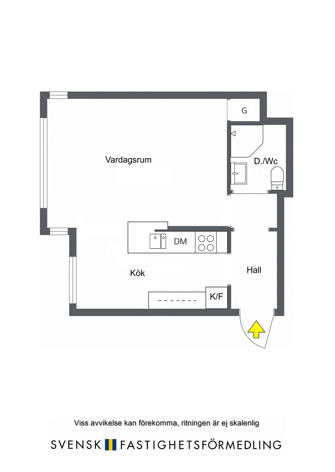 1 rum Lägenhet på Essinge Brogata 12, 4tr Kungsholmen - Lilla Essingen Stockholms kommun - bild 16