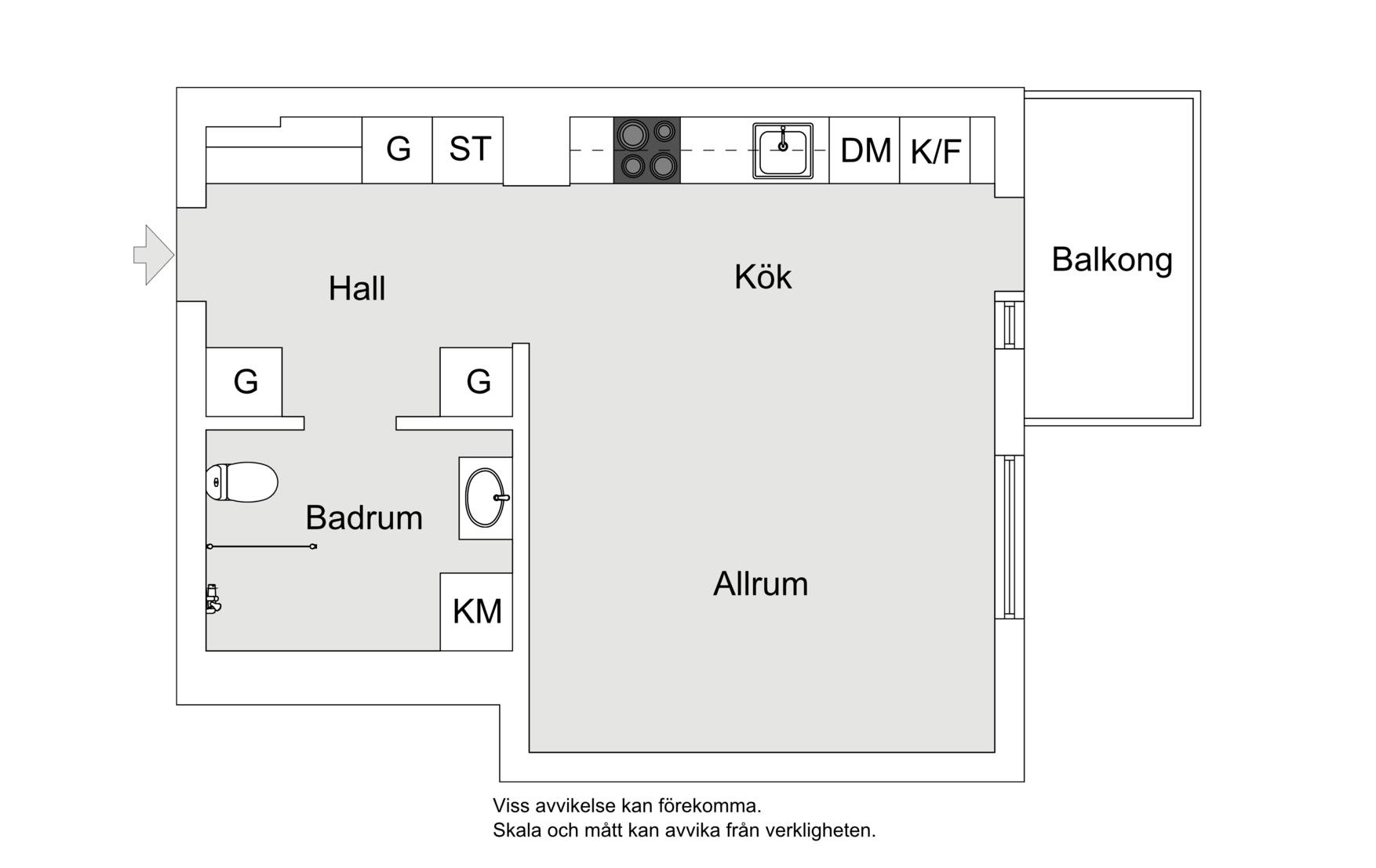 1 rum Lägenhet på Snörmakarvägen 35D Bromma Stockholms kommun - bild 24