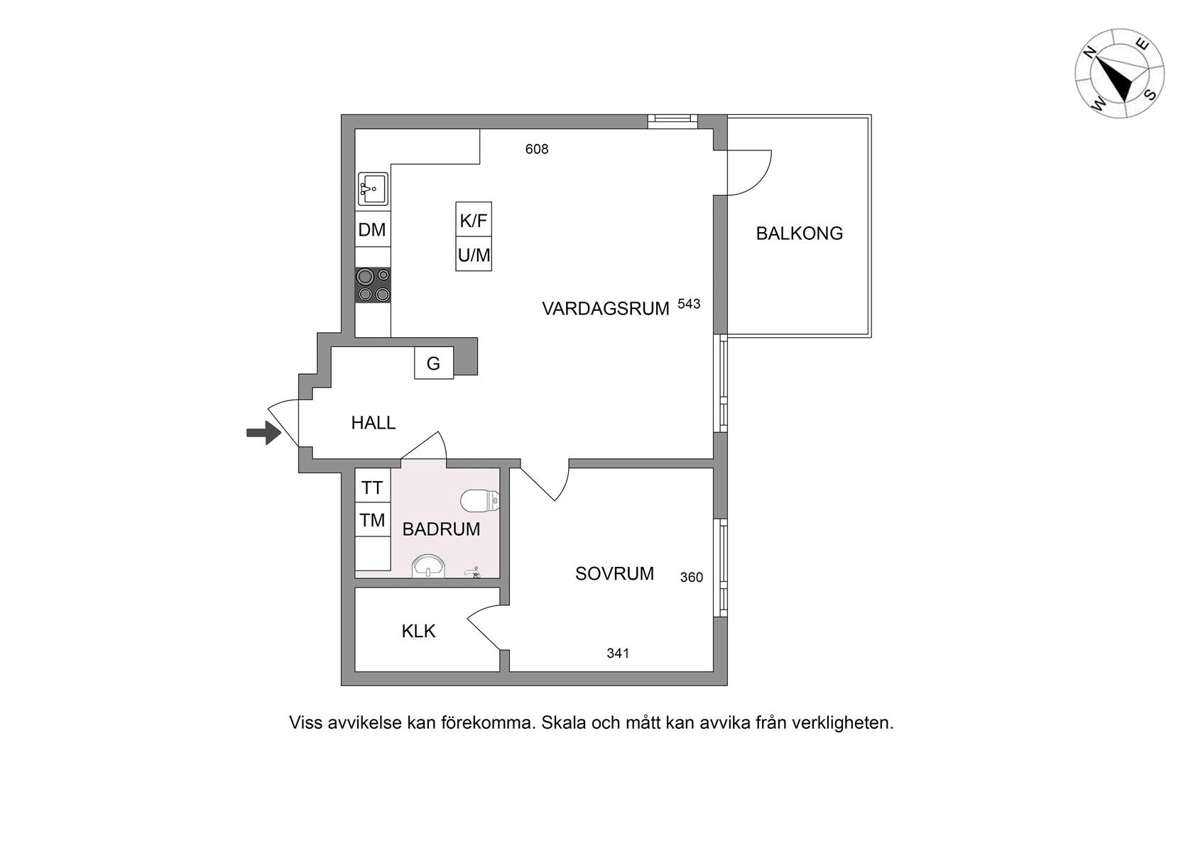 2 rum Lägenhet på Visirvägen 11, 1tr Segeltorp Huddinge kommun - bild 19