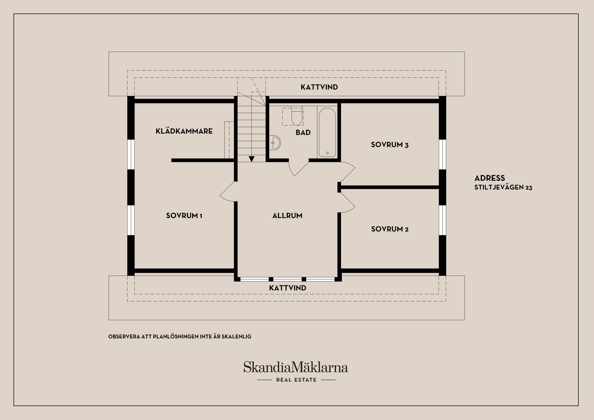 5 rum Villa på Stiltjevägen 23 Nacka kommun - bild 43
