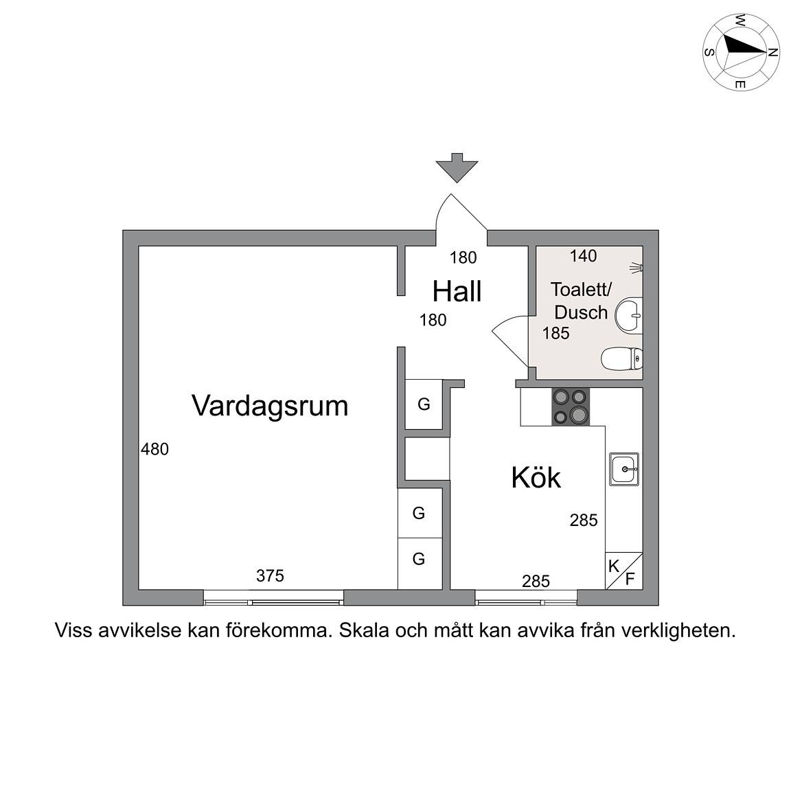 1 rum Lägenhet på Skogslyckegatan 96 Johannelund Linköpings kommun - bild 12
