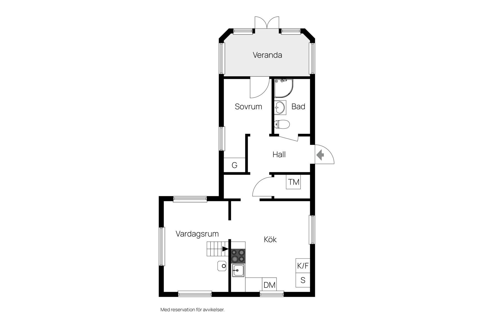 2 rum Villa på Jakobs väg 6 Naglarby Säters kommun - bild 32