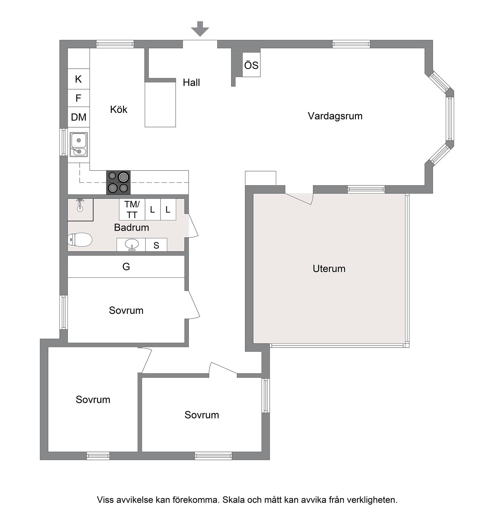 4 rum Villa på Betesvägen 4 Övergran - Kivinge / Åby Håbo kommun - bild 48
