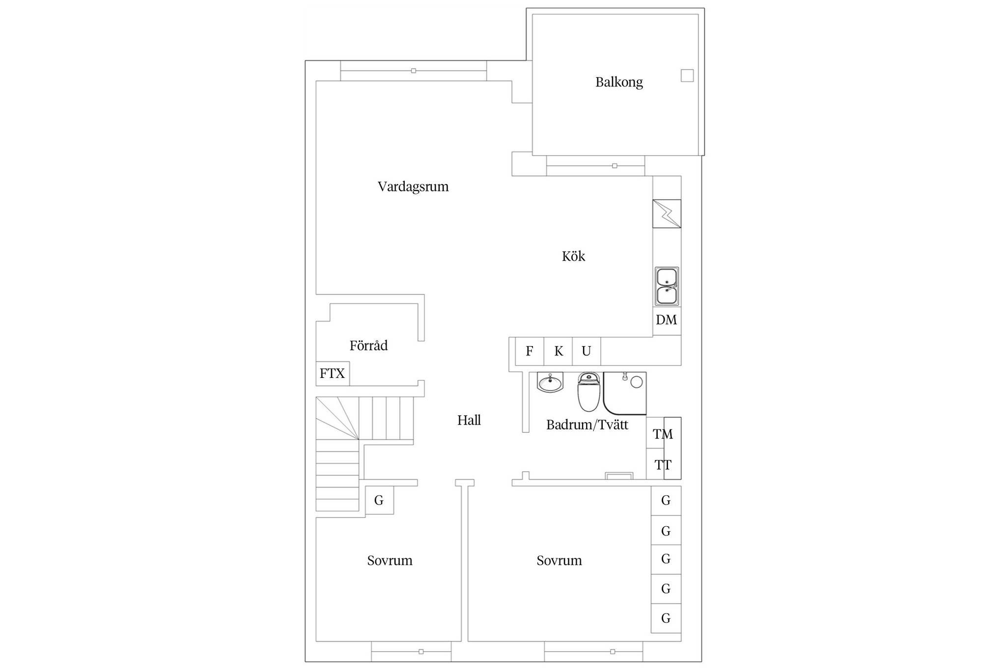 3 rum Lägenhet på Trapetsgatan 38E Fridhem Ängelholms kommun - bild 19