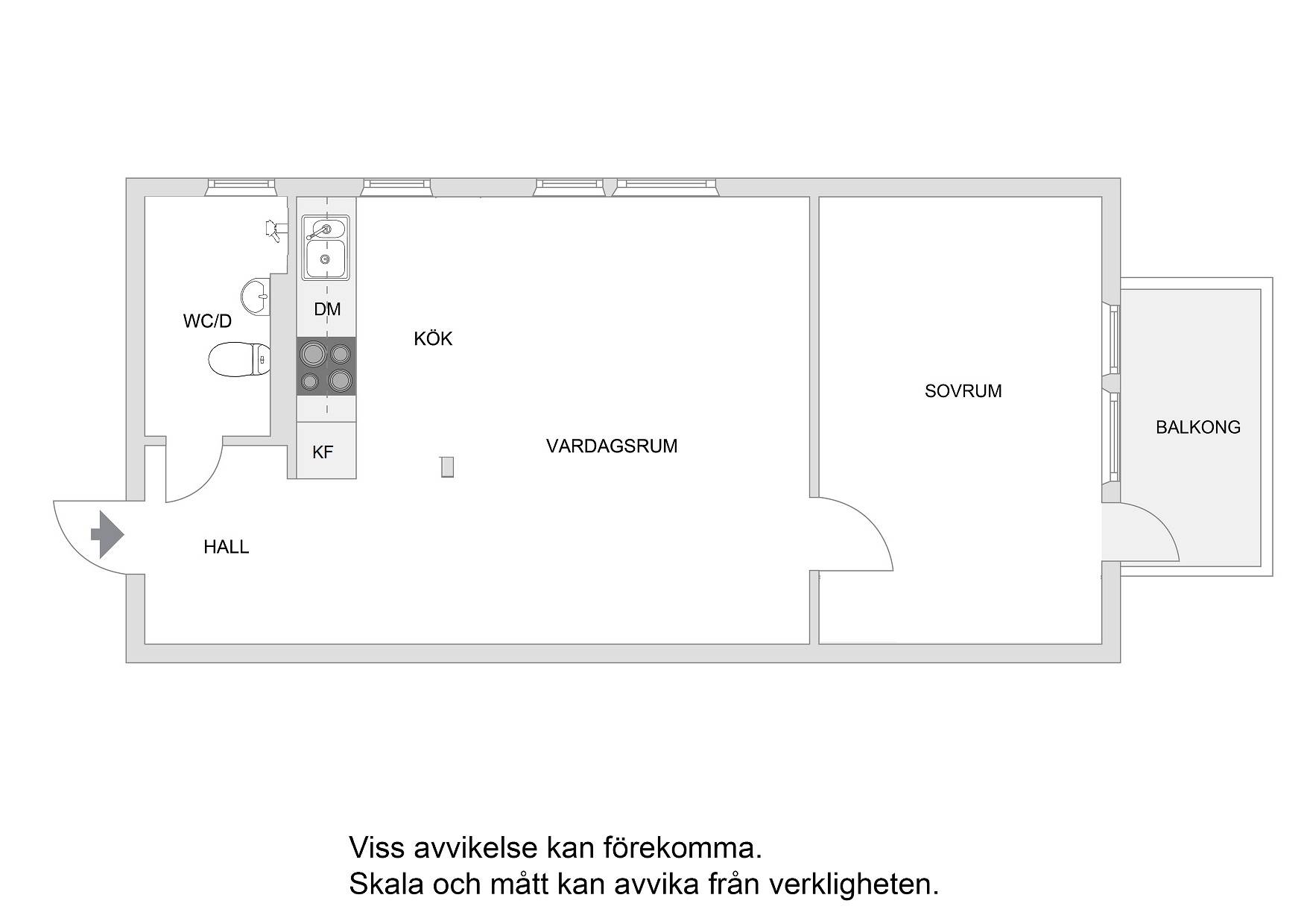 2 rum Lägenhet på Helsingörsgatan 6, 2tr Stockholms kommun - bild 18