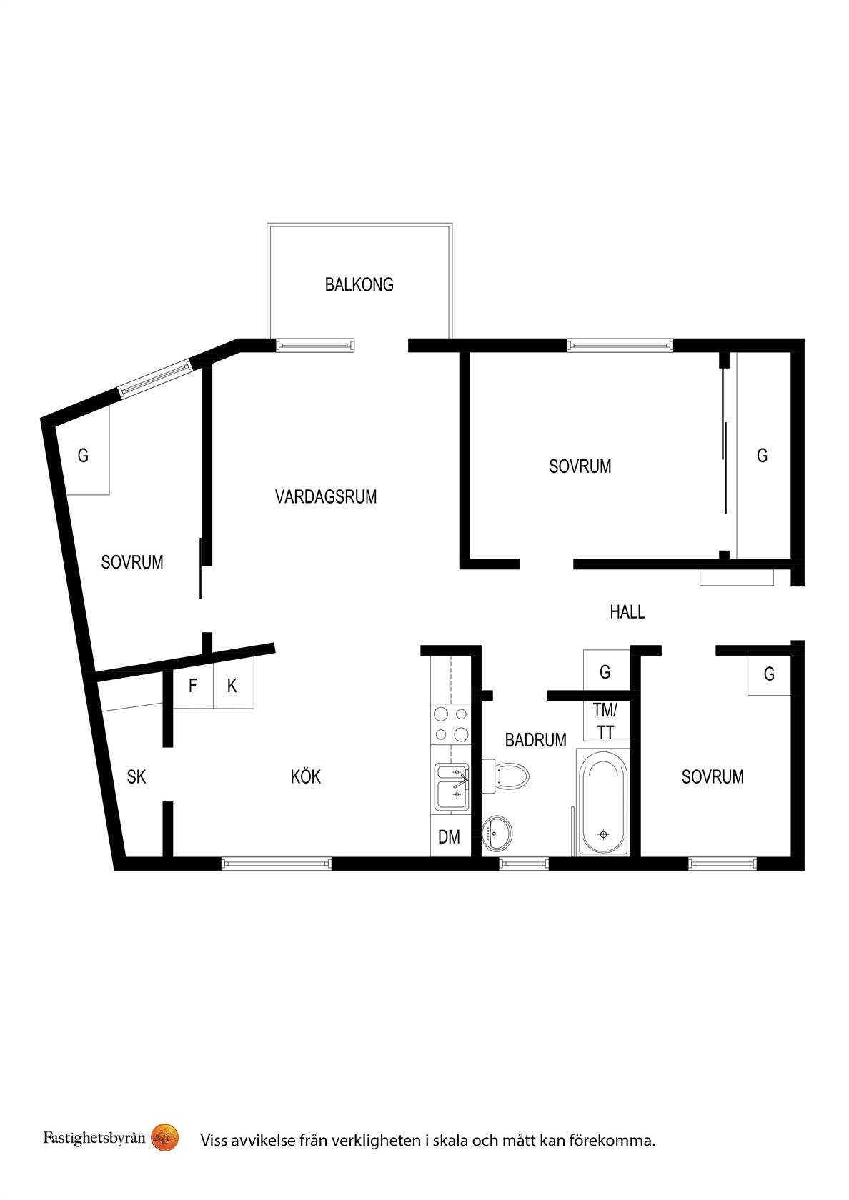 4 rum Lägenhet på Inteckningsvägen 17B Hägerstensåsen Stockholms kommun - bild 30
