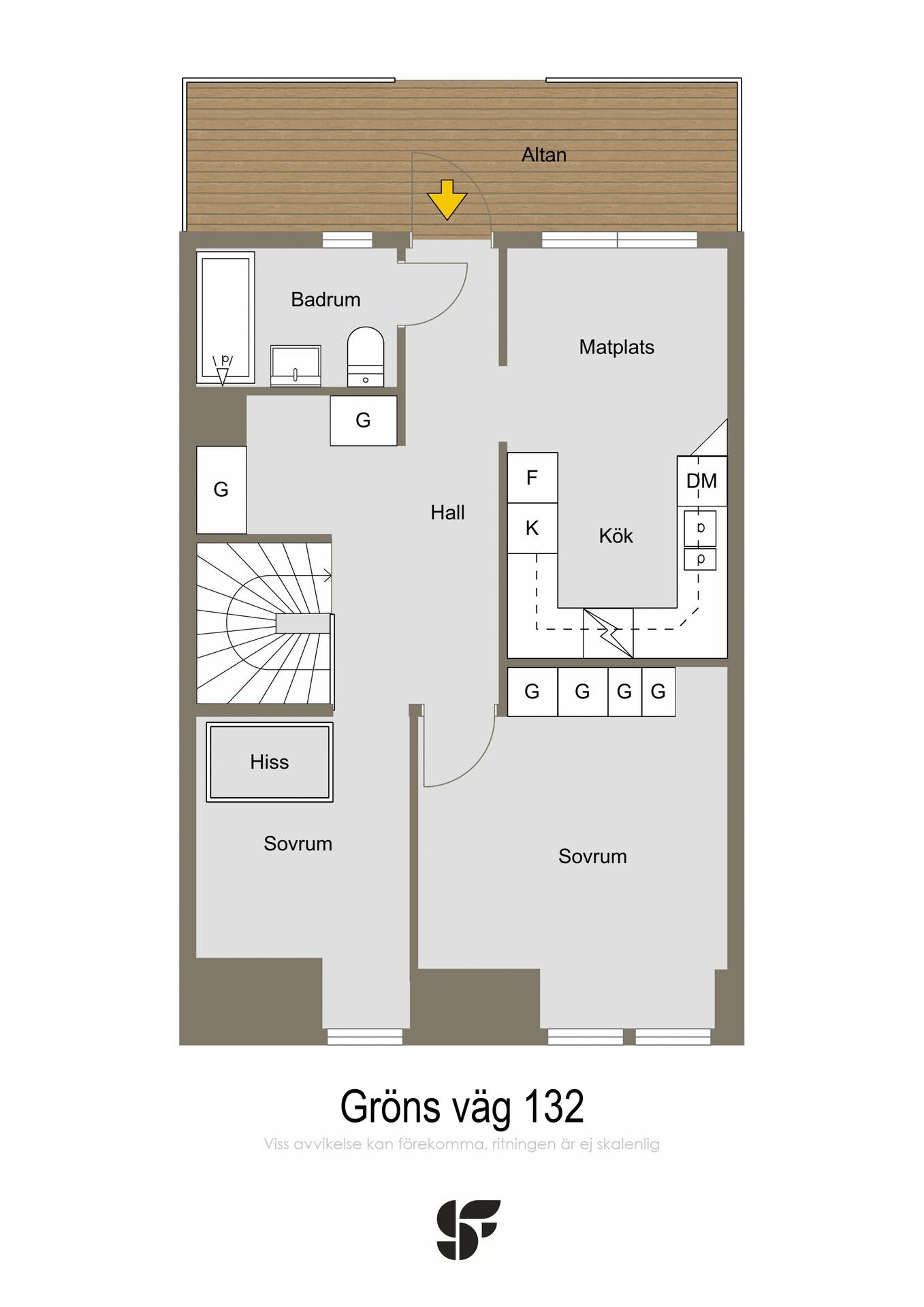 5 rum Radhus på Gröns väg 132 Krokom Krokoms kommun - bild 43