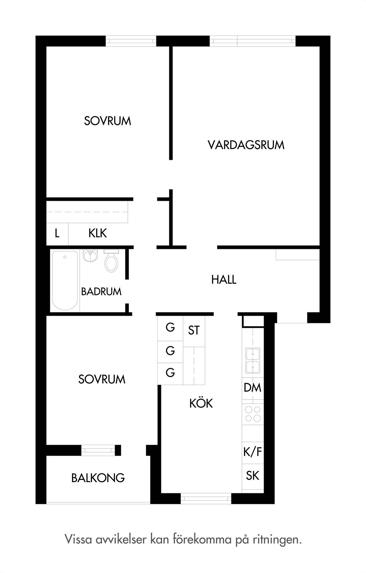 3 rum Lägenhet på Albinsrogatan 27 Borgmästaregården Malmö kommun - bild 31