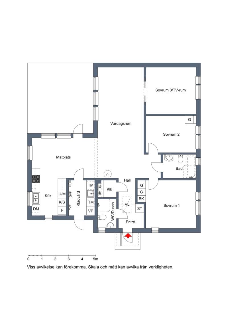 6 rum Villa på Blåmesvägen 42 Nyby Vallentuna kommun - bild 18