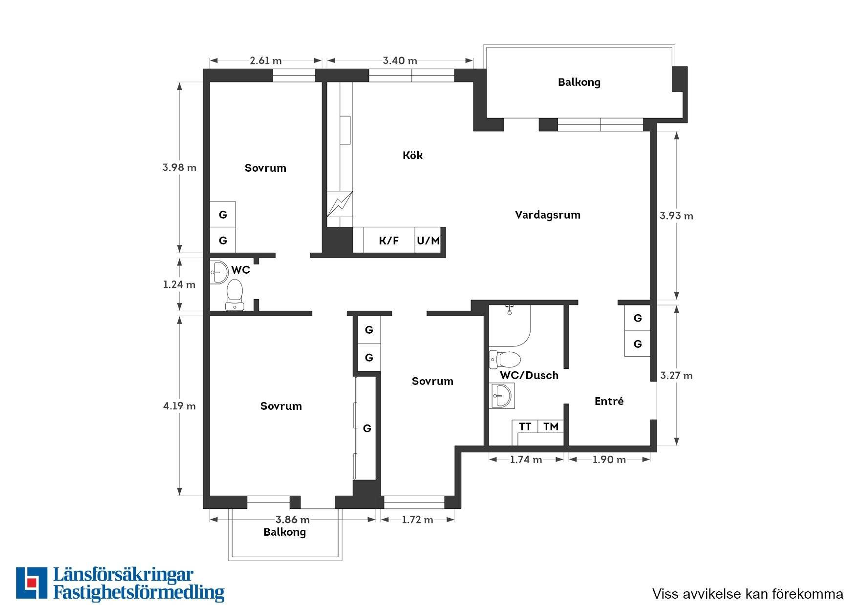 4 rum Lägenhet på Långströmsgatan 5F Hisingen Göteborgs kommun - bild 18