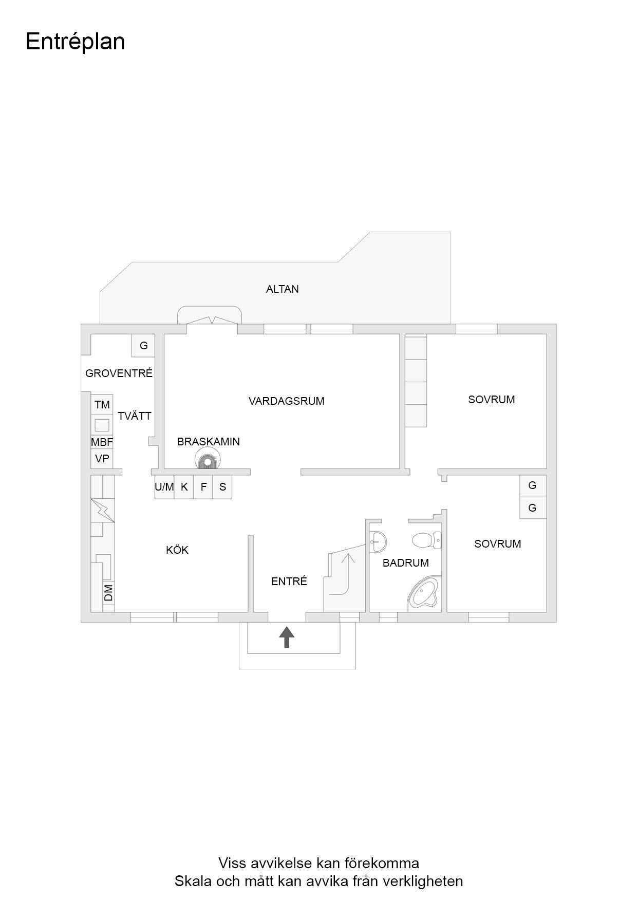 6 rum Villa på Diabasvägen 2 Bålsta Skörby Håbo kommun - bild 59