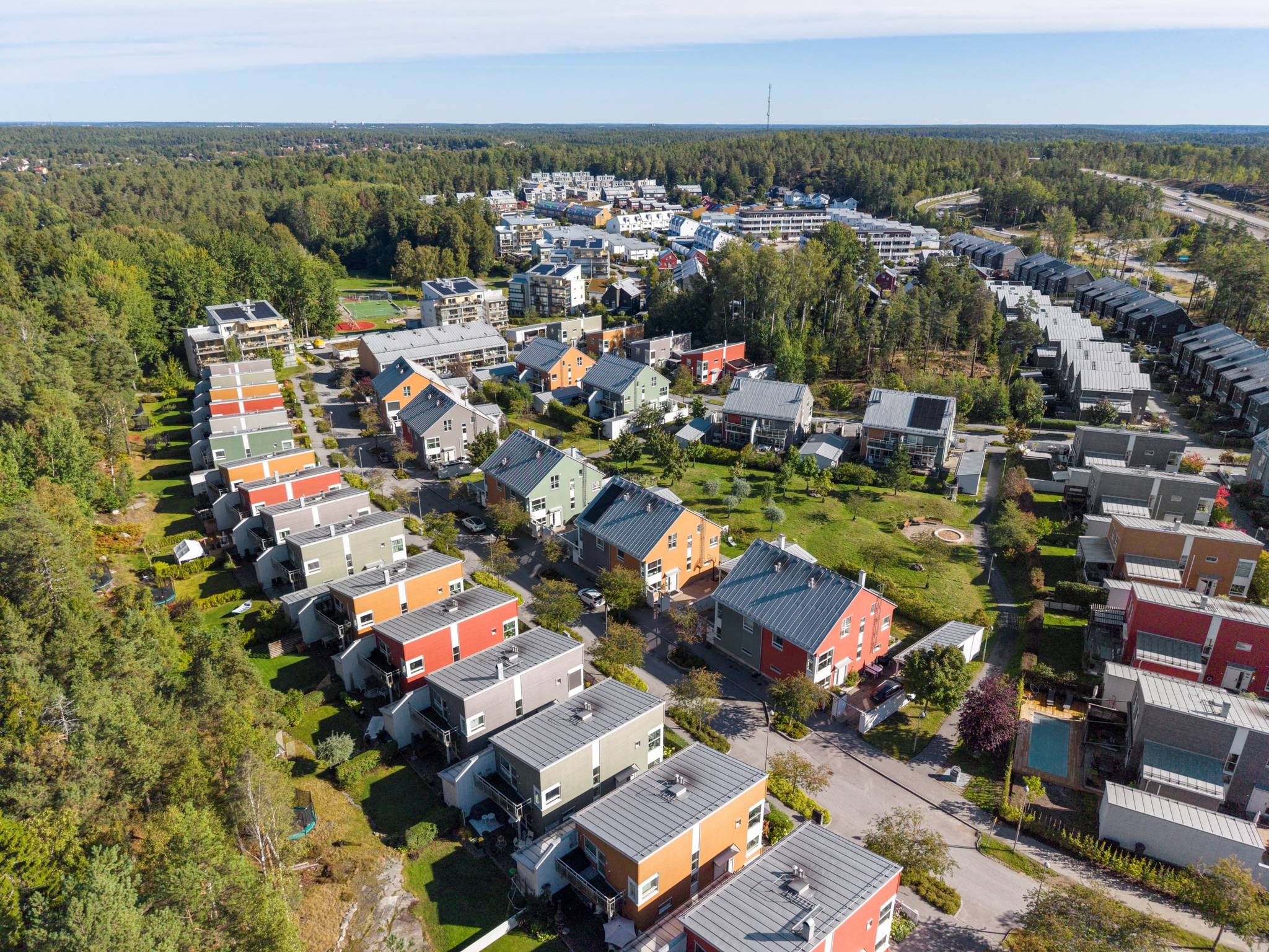 6 rum Parhus på Buxbomsvägen 43 Älta Nacka kommun - bild 39