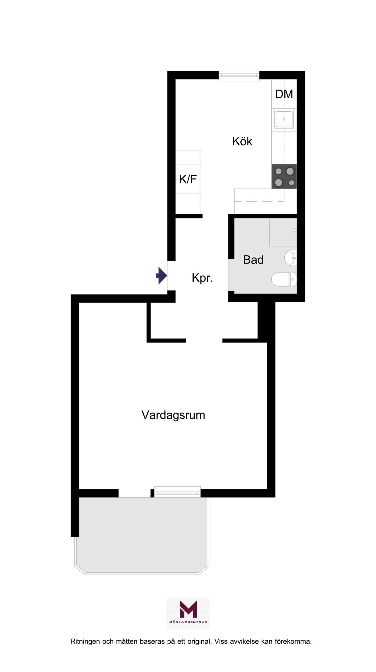 1 rum Lägenhet på Emausgatan 21C Västerås kommun - bild 34