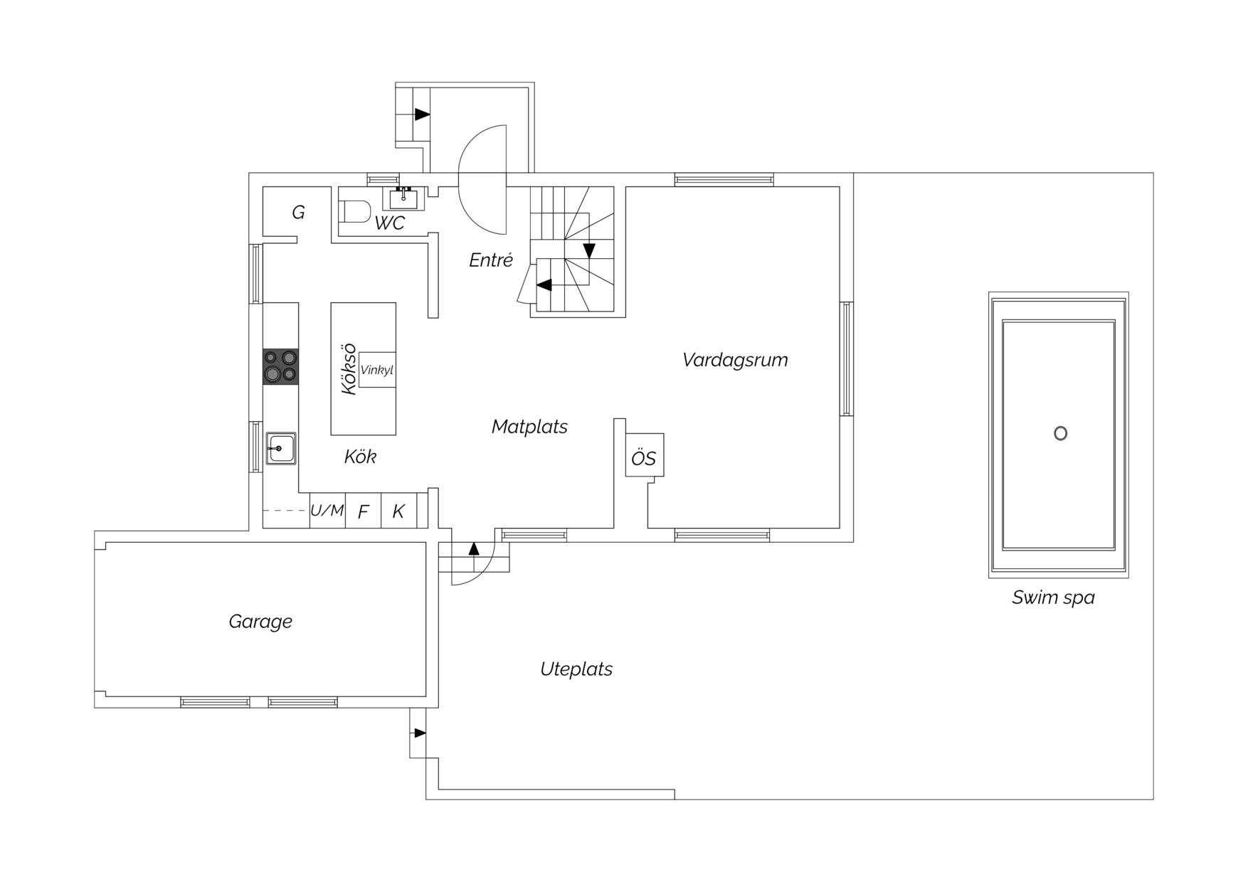 4 rum Villa på Broddvägen 21 Vendelsö Gård Haninge kommun - bild 38