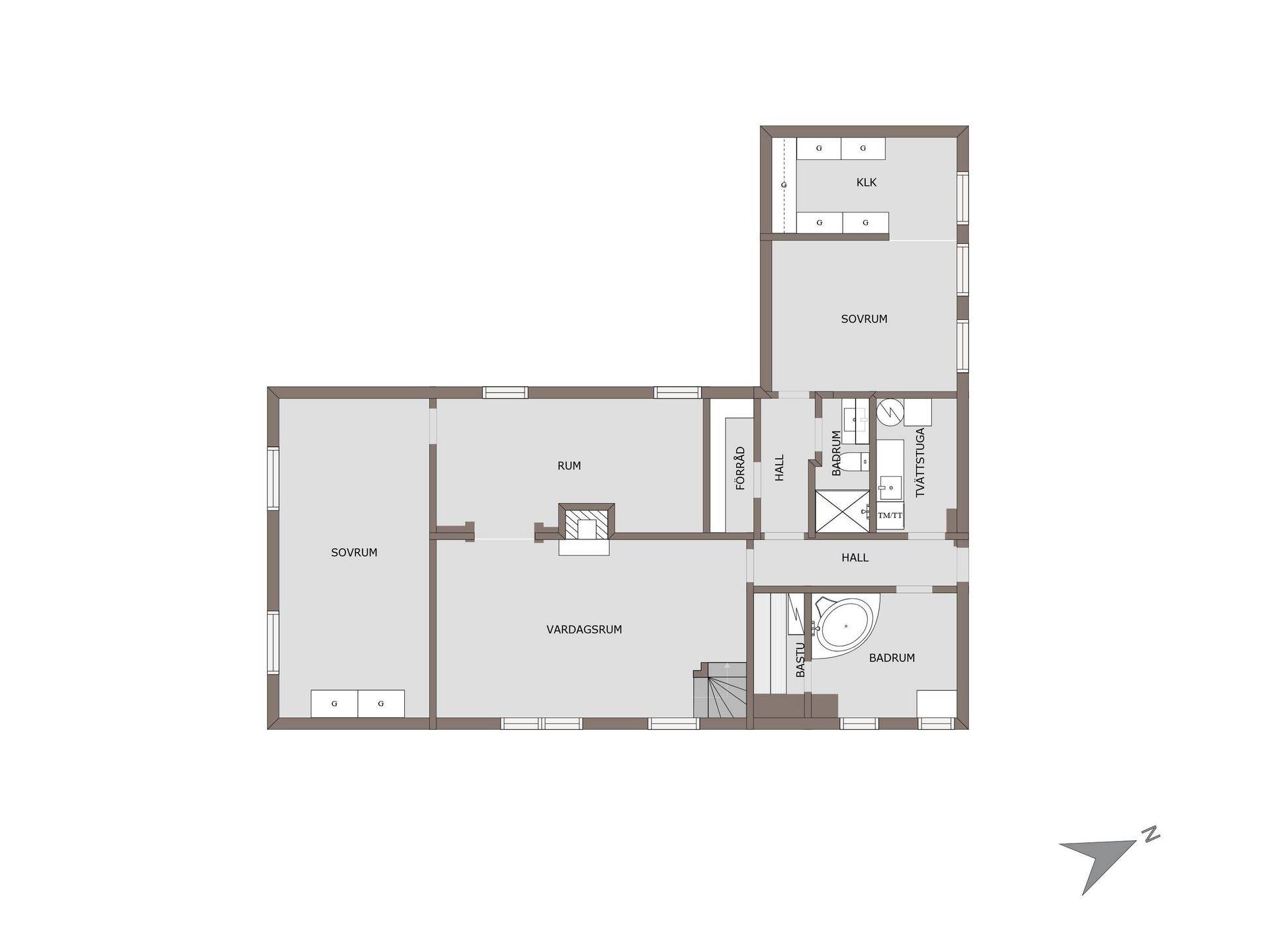8 rum Villa på Sjöviksgatan 4 Borås Borås kommun - bild 48