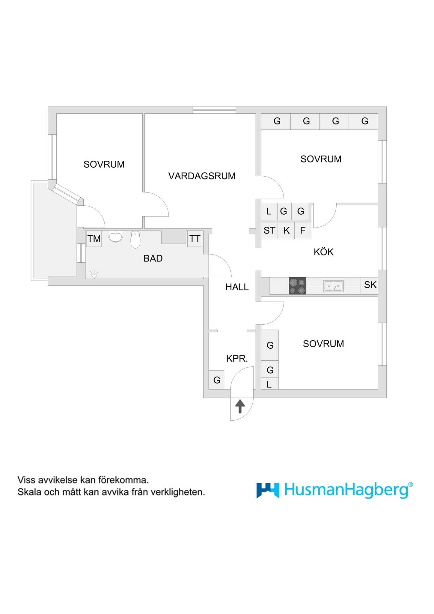 3 rum Lägenhet på Borgvägen 21 Teg Umeå kommun - bild 28