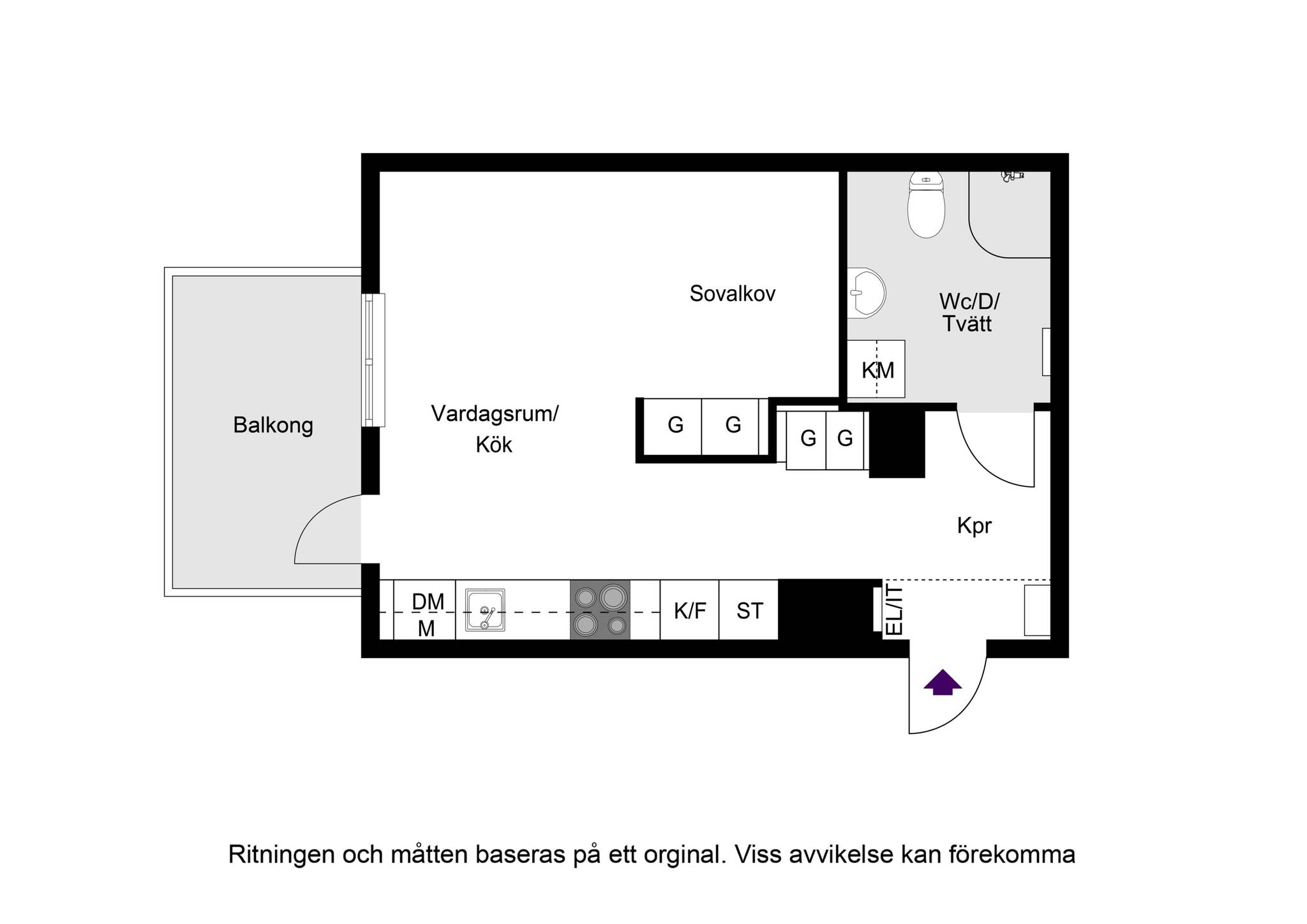 1 rum Lägenhet på Blinkersgatan 19 Täby Park Täby kommun - bild 14