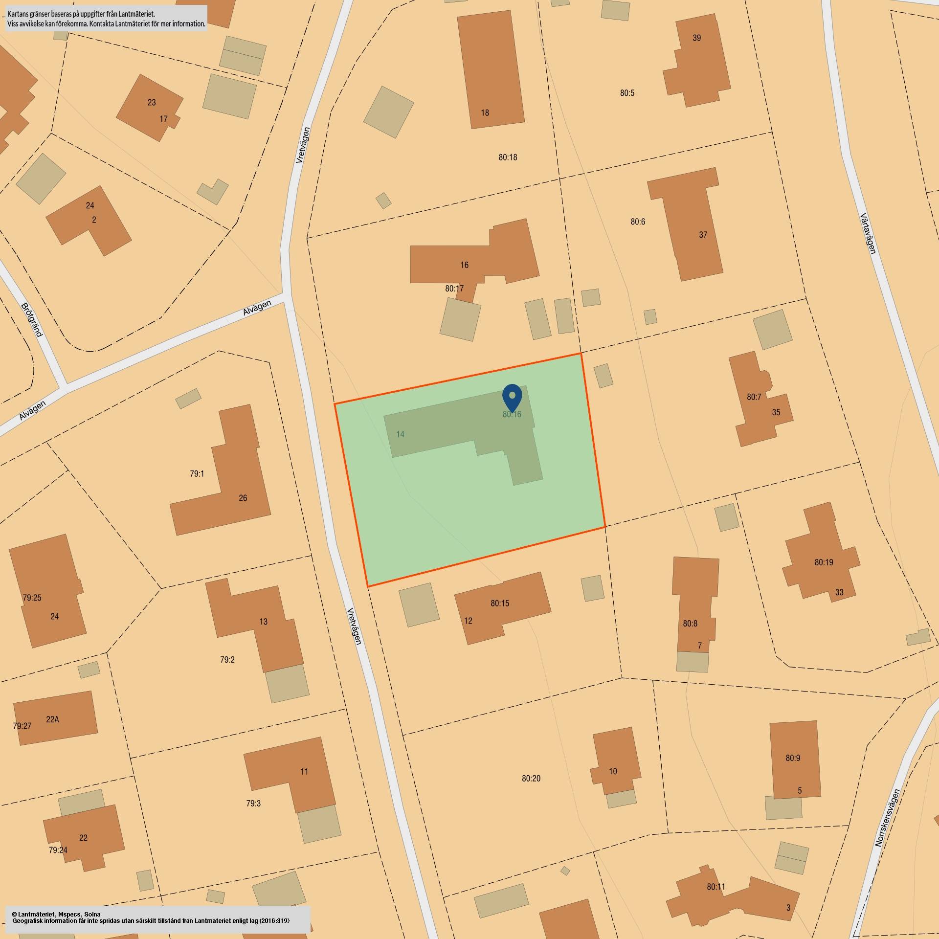 7 rum Villa på Vretvägen 14 Viggbyholm - Sjösidan Täby kommun - bild 49