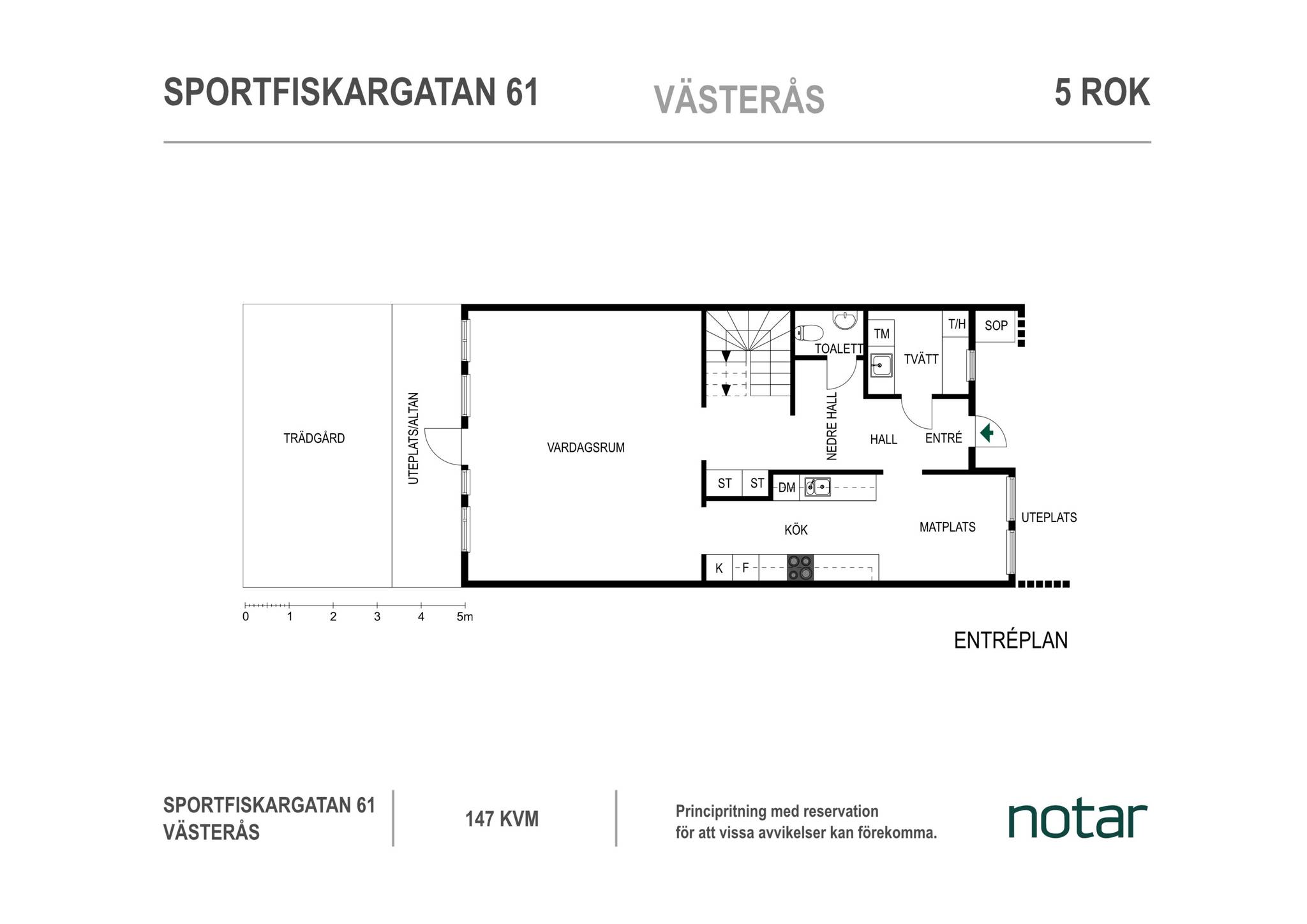 5 rum Radhus på Sportfiskargatan 61 Hamre Västerås kommun - bild 32
