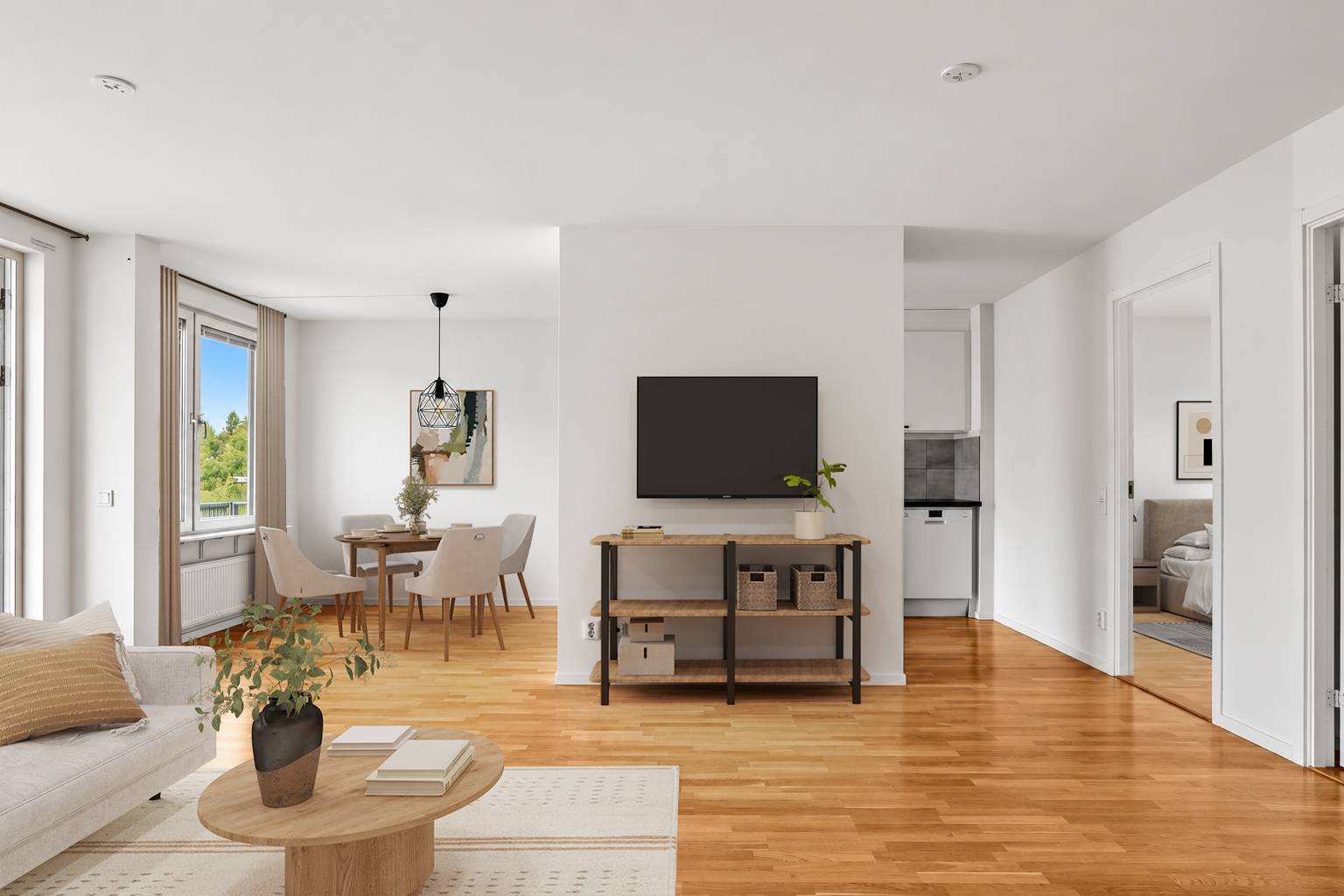 3 rum Lägenhet på Mariehemsvägen 116 Mariehem Umeå kommun - bild 1