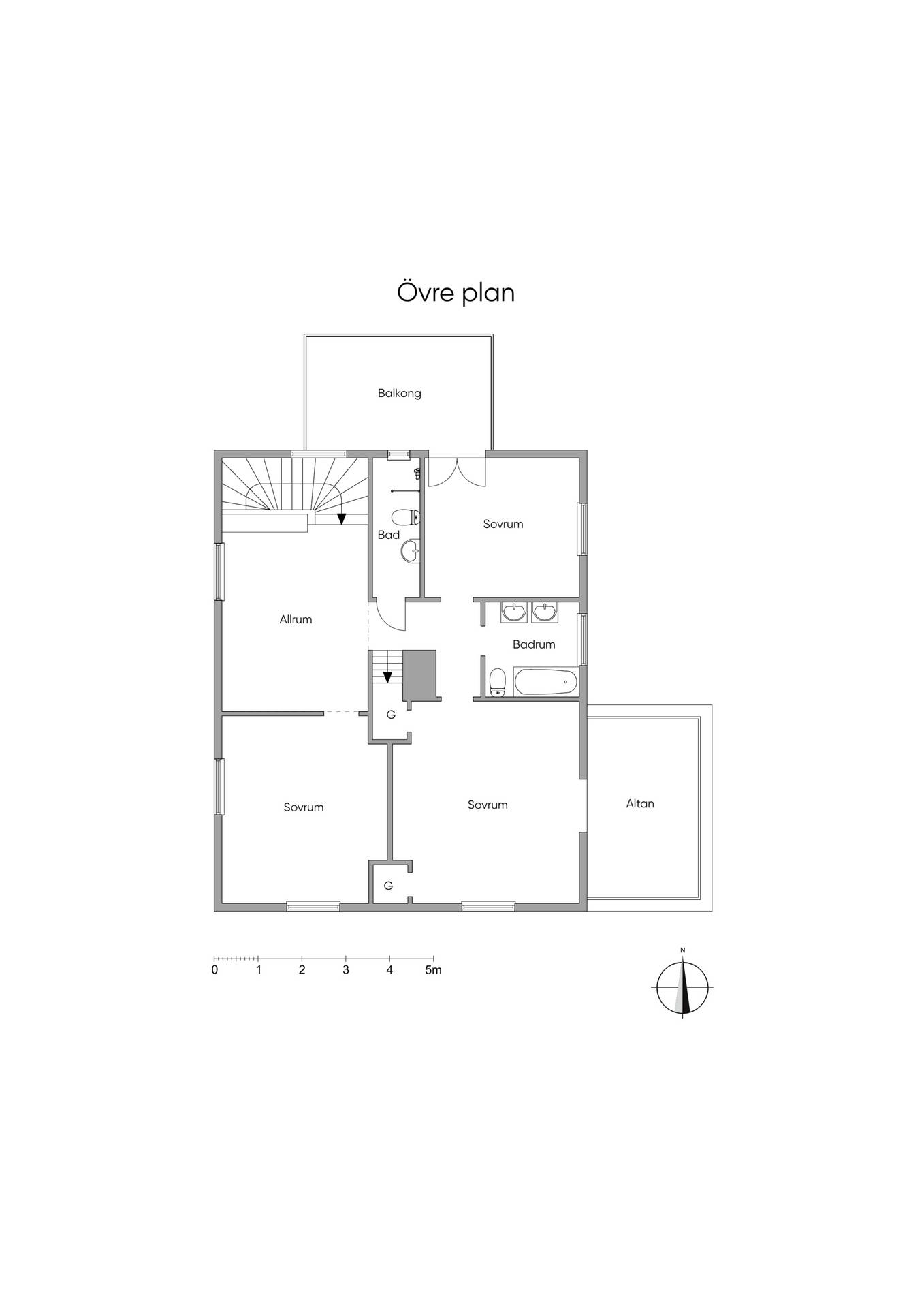 7 rum Villa på Topeliusvägen 32 Bromma Stockholms kommun - bild 86