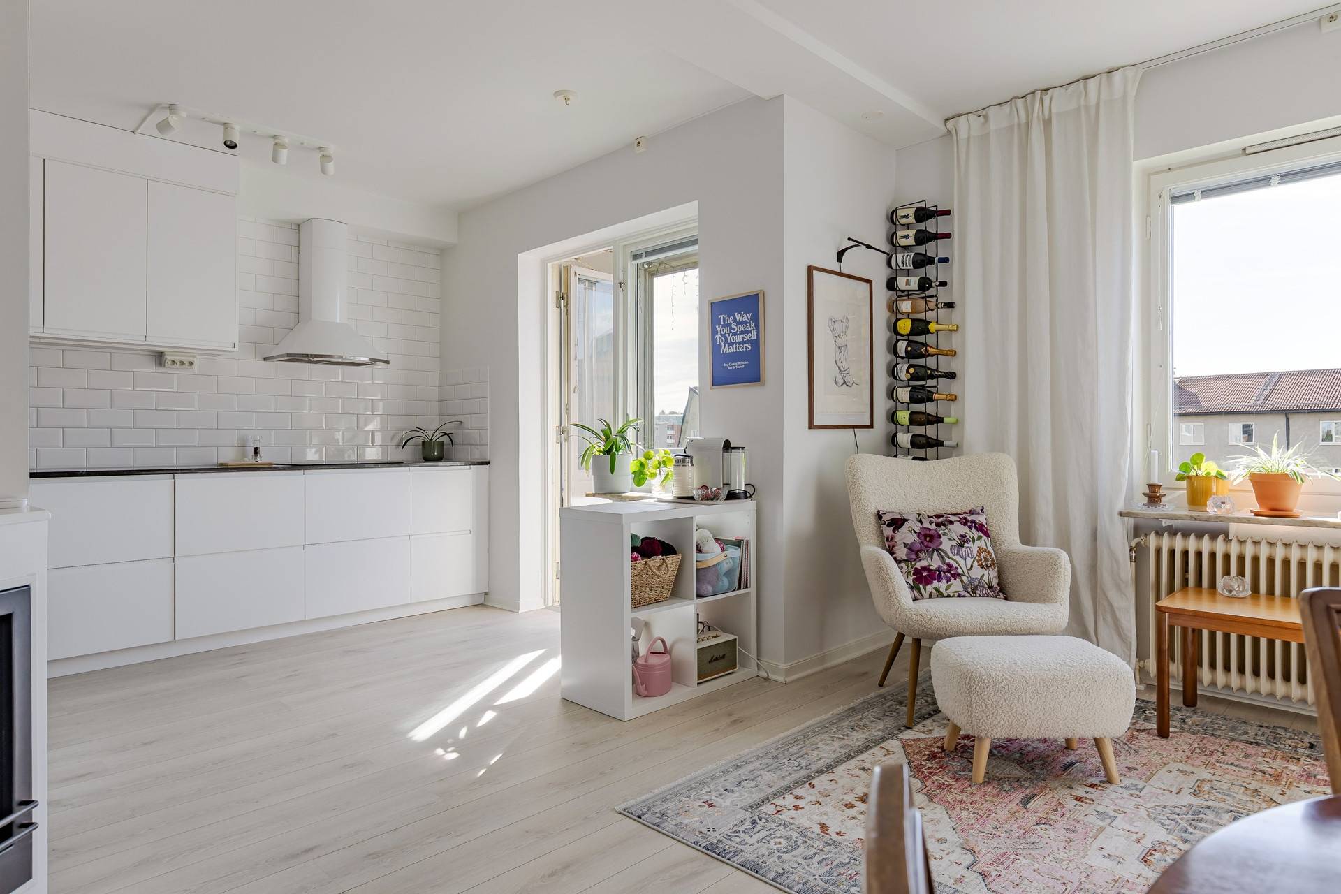 2,5 rum lägenhet på Tallidsvägen 7, 3 tr Finntorp, Nacka kommun - bild 2