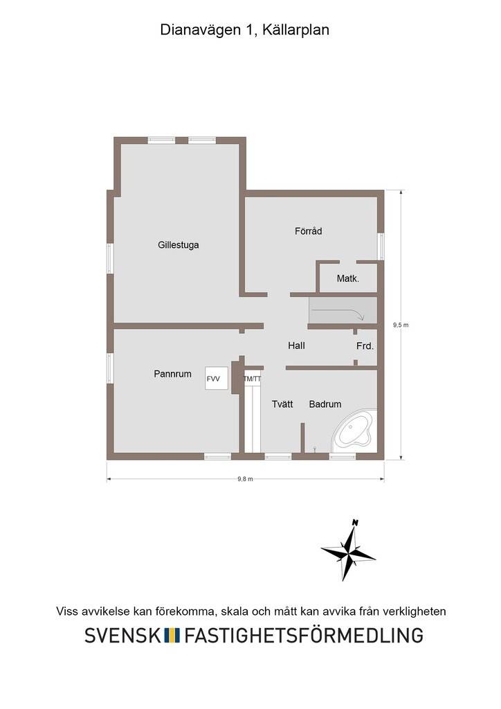 5 rum Villa på Dianavägen 1 Ljungsbro Linköpings kommun - bild 25