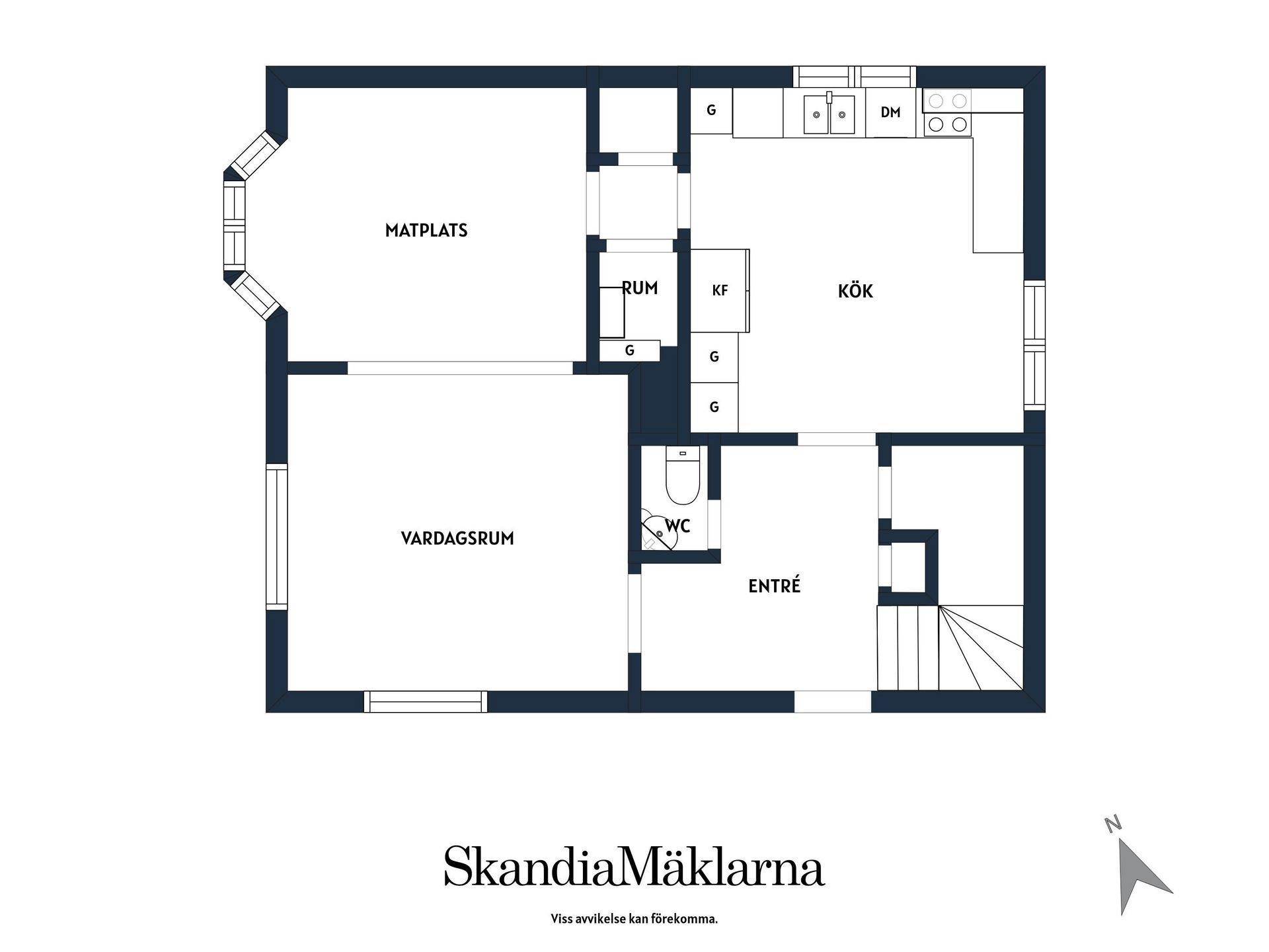 6 rum Villa på Nyblaeus väg 5 Åkers Styckebruk / Forsa Strängnäs kommun - bild 34