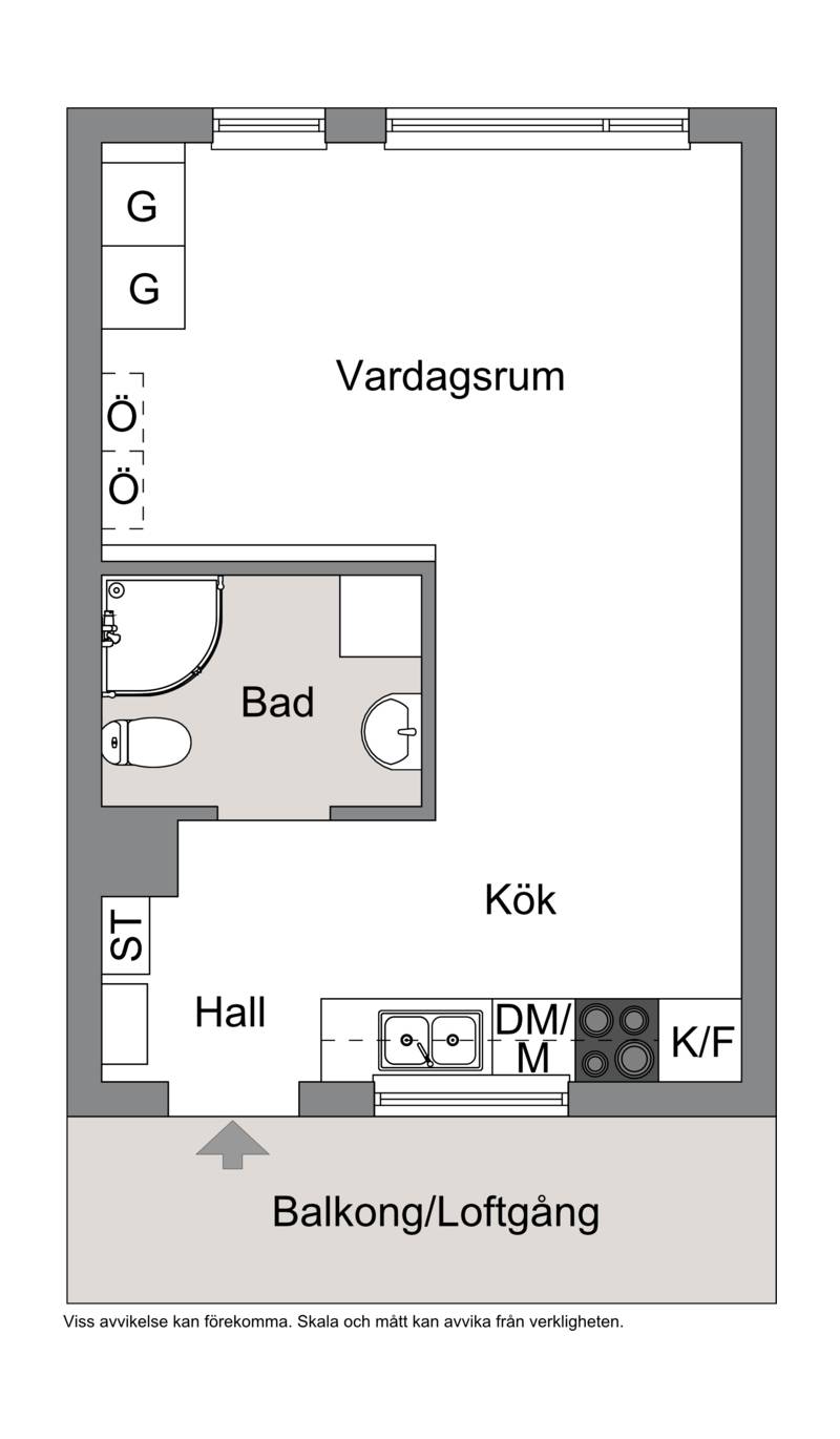 1 rum Lägenhet på Stabby allé 11F Luthagen Uppsala kommun - bild 19