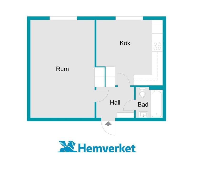 1 rum Lägenhet på Västra Skrävlingevägen 122 Höja Malmö kommun - bild 10