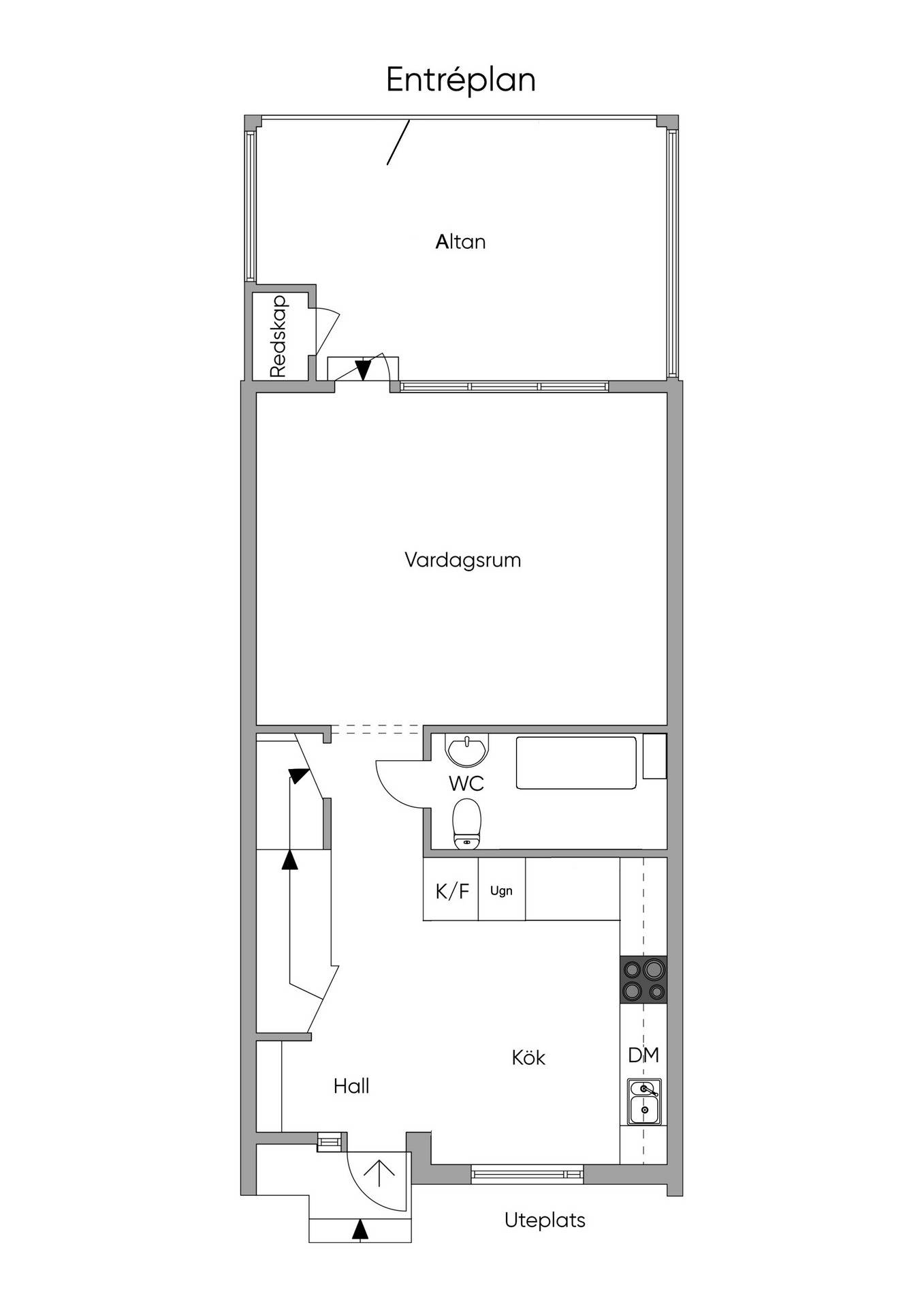 4 rum Radhus på Ebbagatan 7 Nyåker Sala kommun - bild 33