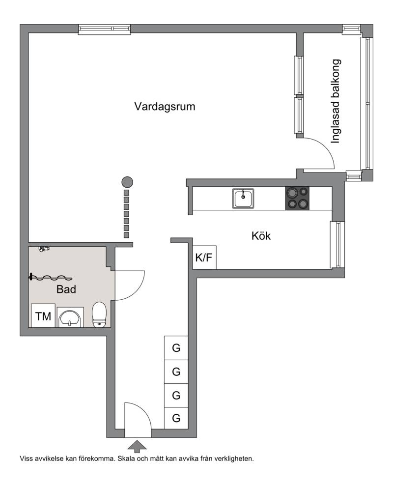 1 rum Lägenhet på Fadderortsgatan 8 Rud Karlstads kommun - bild 16