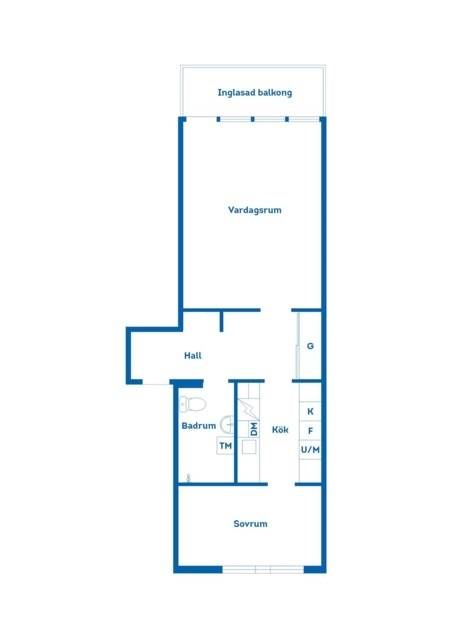 2 rum Lägenhet på Stenportsgatan 72B Nya Staden Lidköpings kommun - bild 19