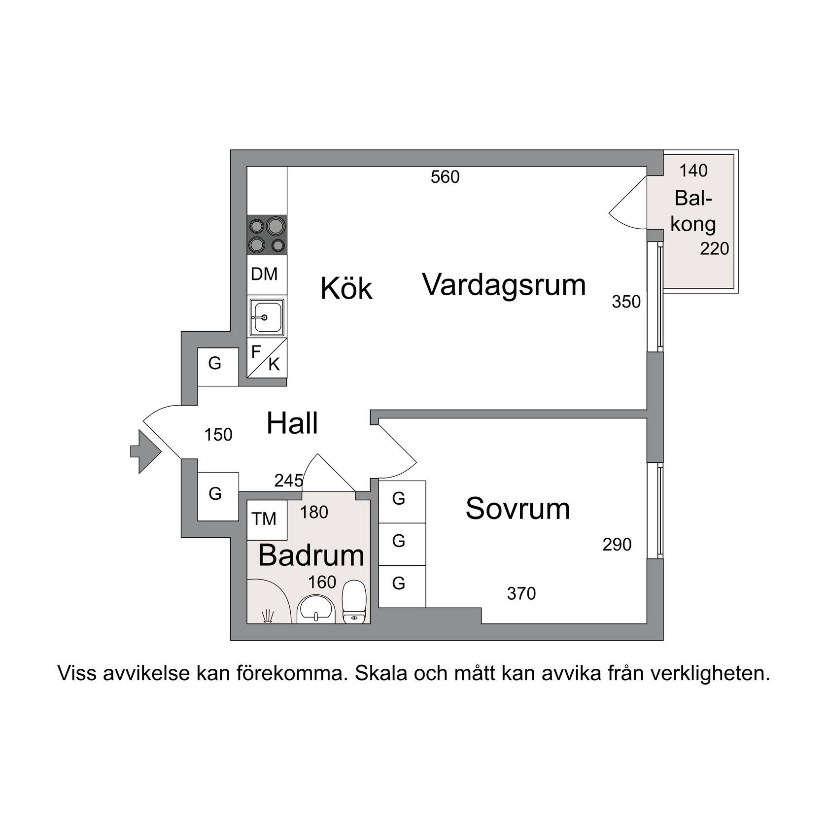 2 rum Lägenhet på Heljestrandsgatan 6B Norr Eskilstuna kommun - bild 14