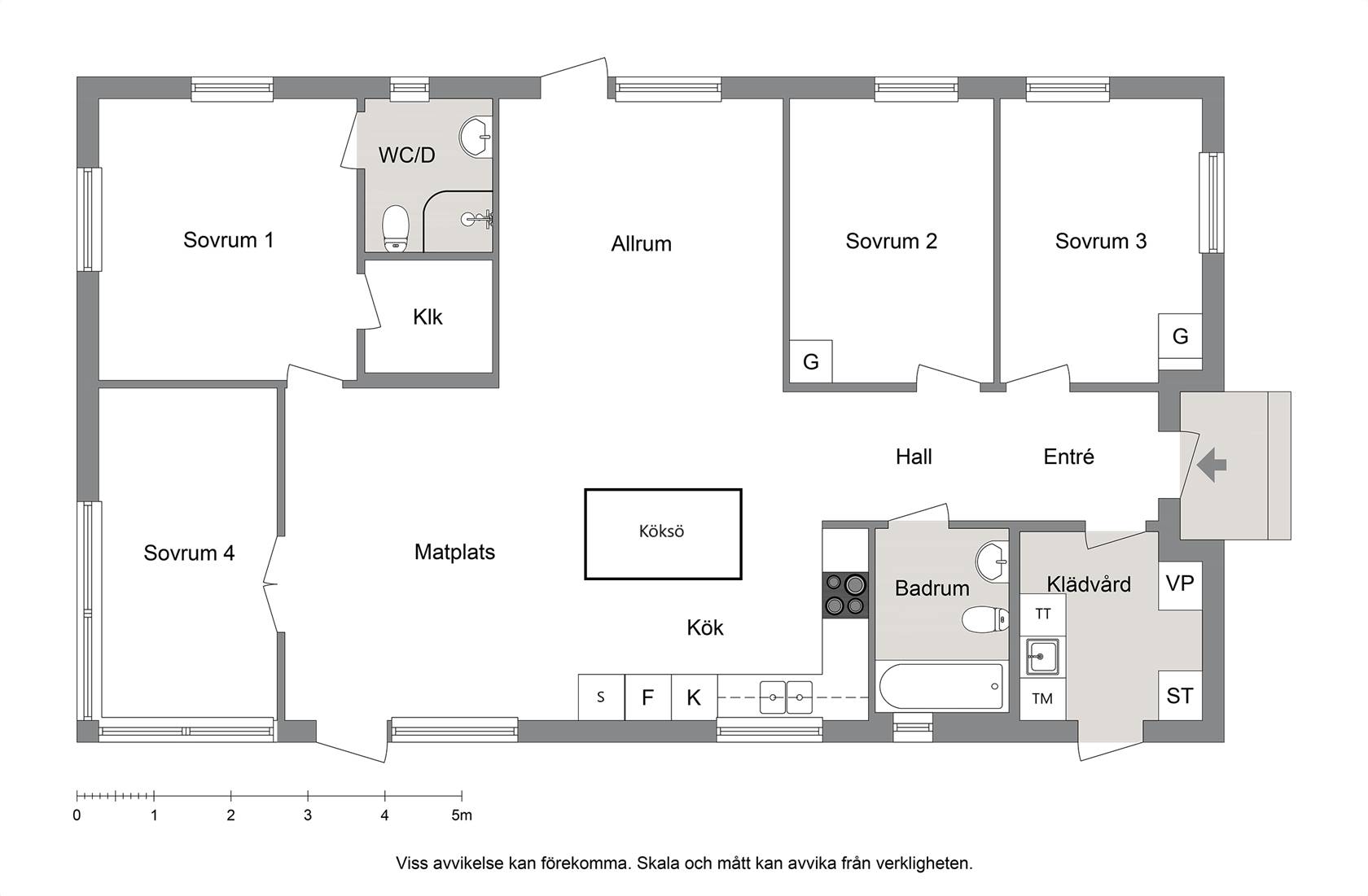 5 rum Villa på Tibble Skogsväg 15 Kungsängen - Norrboda Upplands-Bro kommun - bild 32