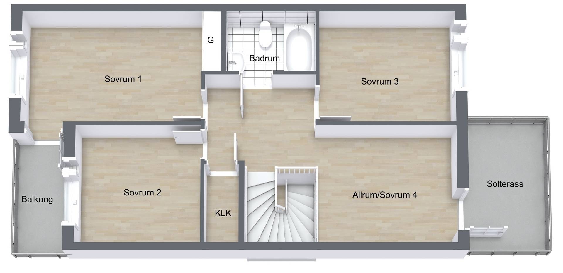 5 rum Par-/kedje-/radhus på Stenbrottsgatan 5D Alsike Knivsta kommun - bild 44