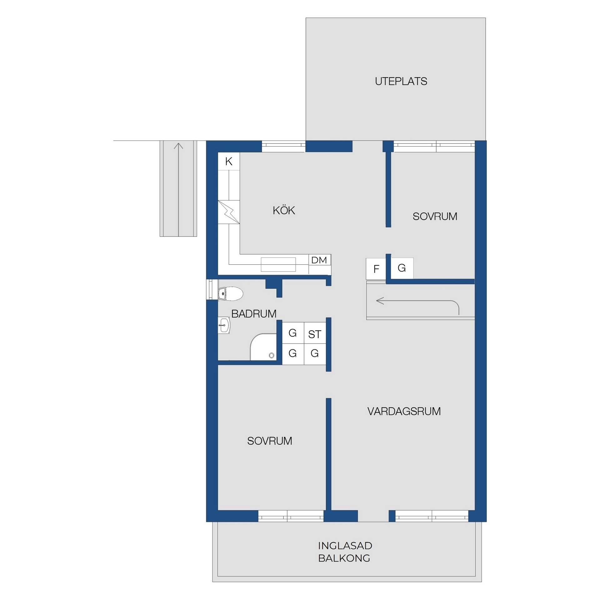 6 rum Villa på Kungsörnsvägen 34 Övre Bosvedjan Sundsvalls kommun - bild 29