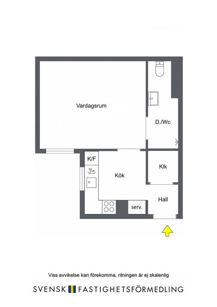 1.5 rum Lägenhet på Celsiusgatan 3 Kungsholmen Stockholms kommun - bild 24