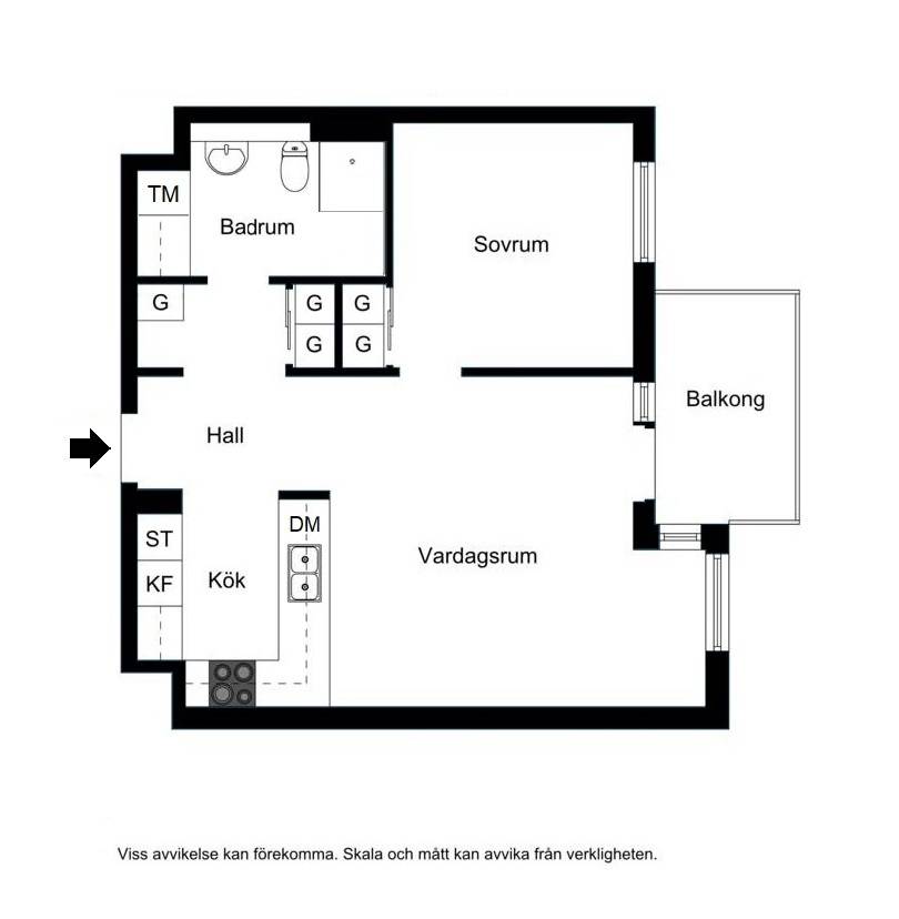 2 rum Lägenhet på Gulddragargränd 50 Vällingby - Grimsta Stockholms kommun - bild 17