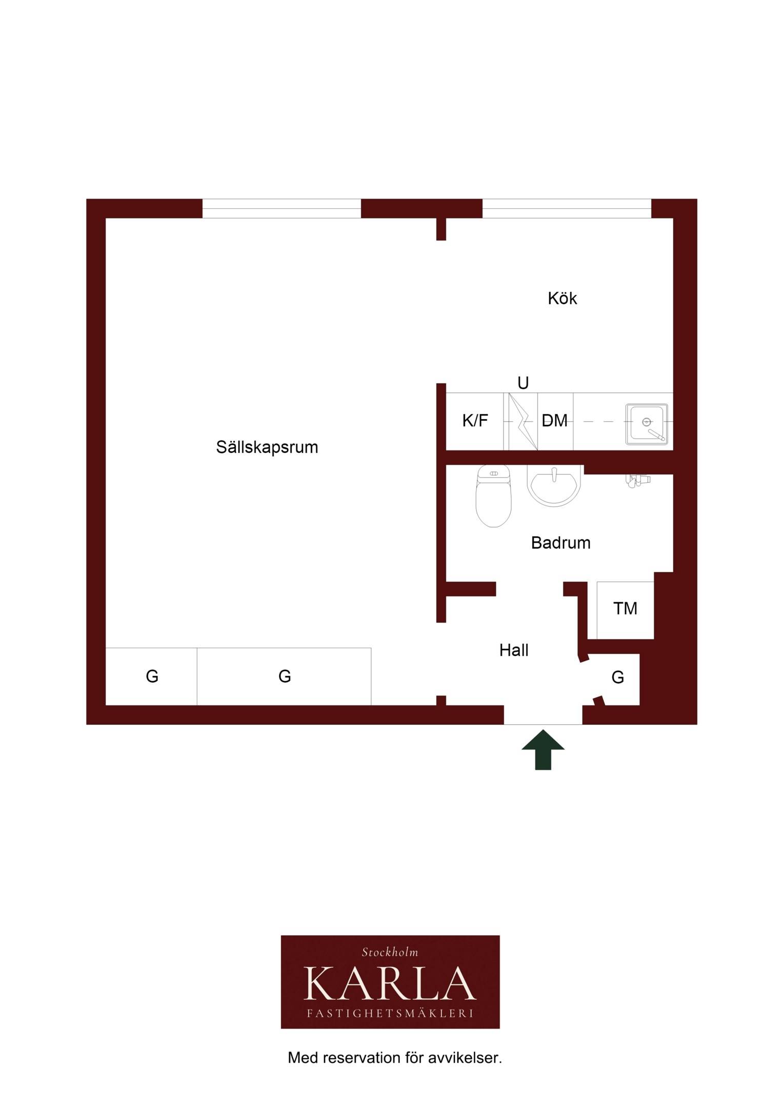 1 rum Lägenhet på Frejgatan 4 Östermalm Stockholms kommun - bild 17