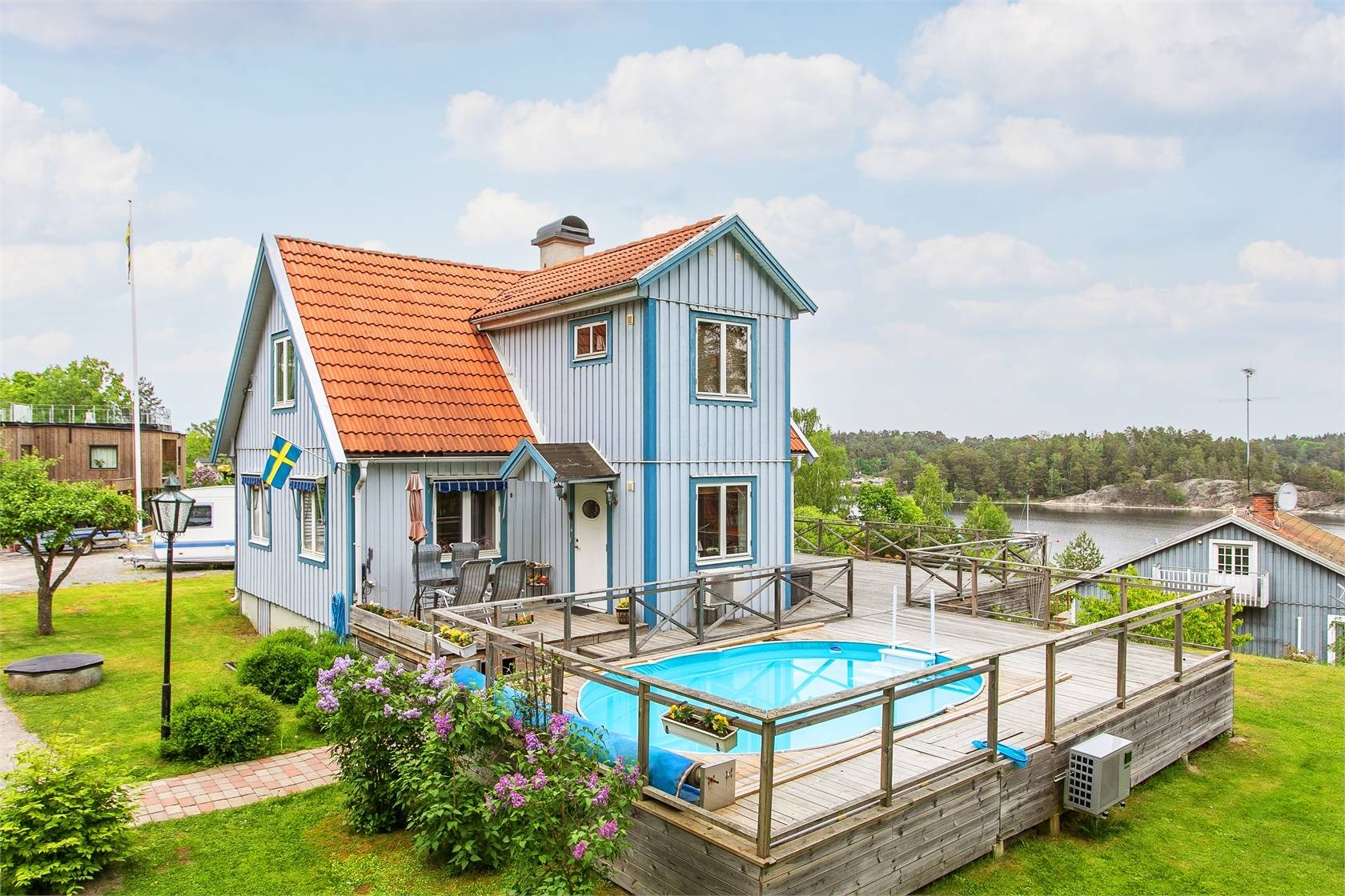 4 rum Villa på Tegelövägen 2 Vikingshill/Sommarbo Nacka kommun - bild 2