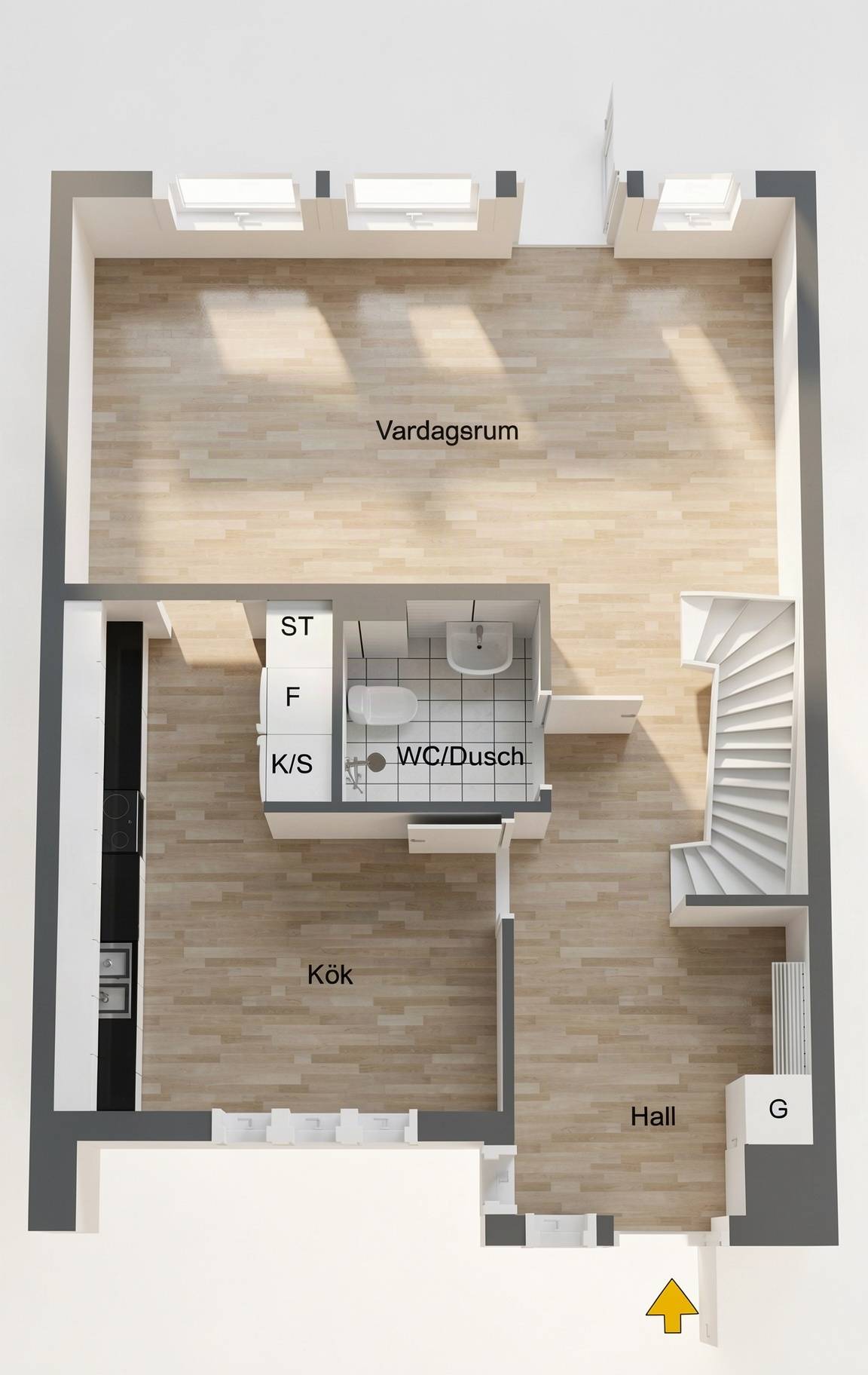 4 rum Radhus på Västgötaresan 31 Sävja Uppsala kommun - bild 43