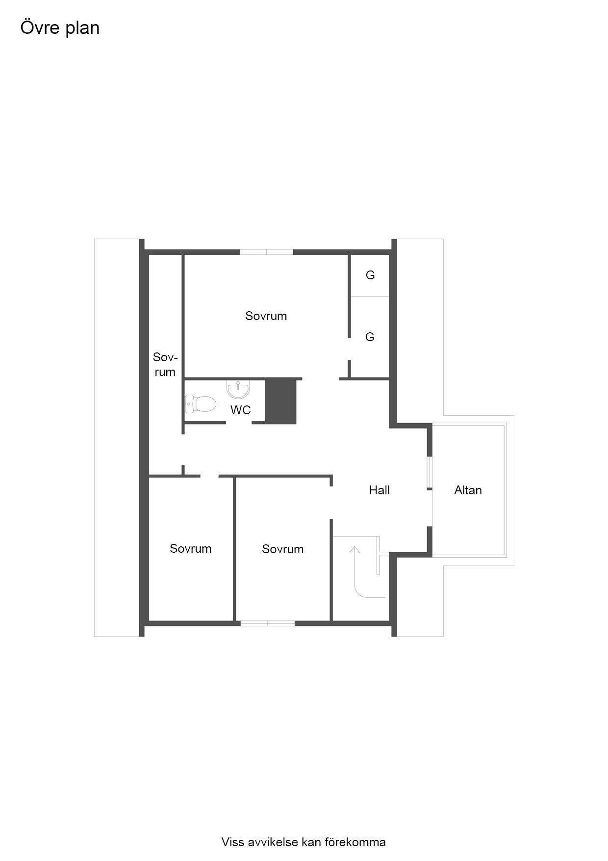 6 rum Villa på Borgaregatan 44 Sjukhusgärdet Arboga kommun - bild 40