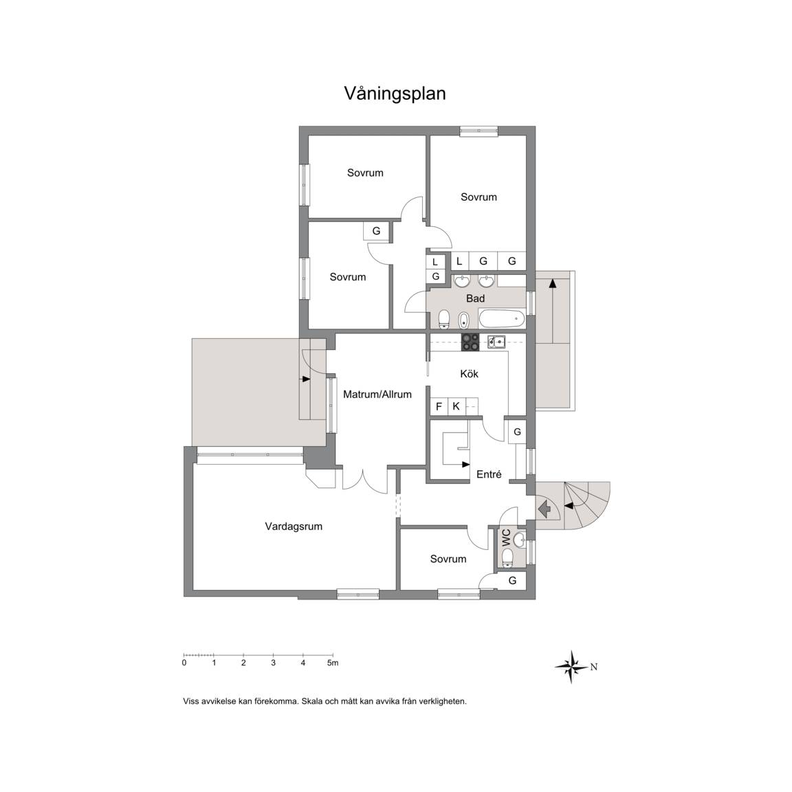 5 rum Villa på Kinneviksvägen 2 Lidköping Norr Lidköpings kommun - bild 47