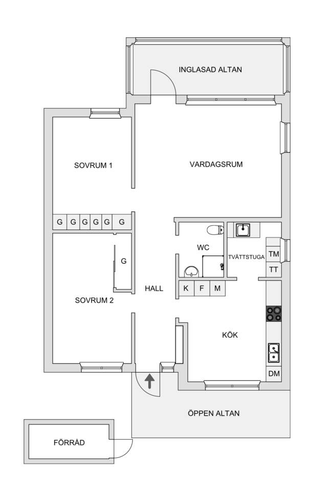 3 rum Lägenhet på Kvistgatan 184 Anderstorp Skellefteå kommun - bild 27