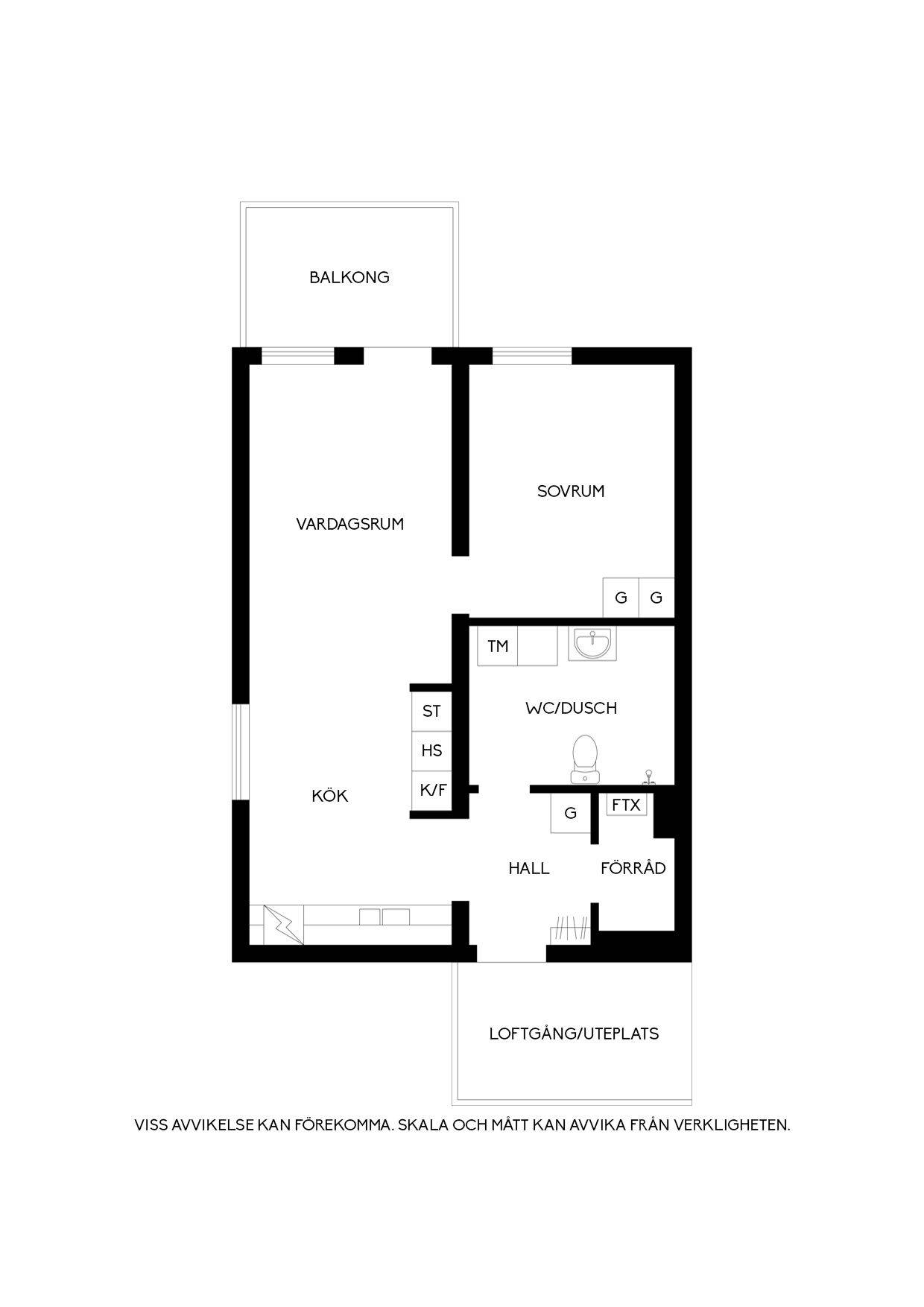 2 rum Lägenhet på Bohlins väg 8D Solbacka Norrtälje kommun - bild 26