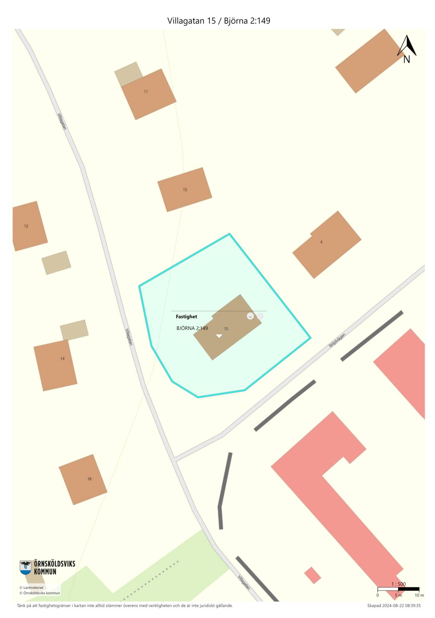 4 rum Villa på Villagatan 15 Björna Örnsköldsviks kommun - bild 40