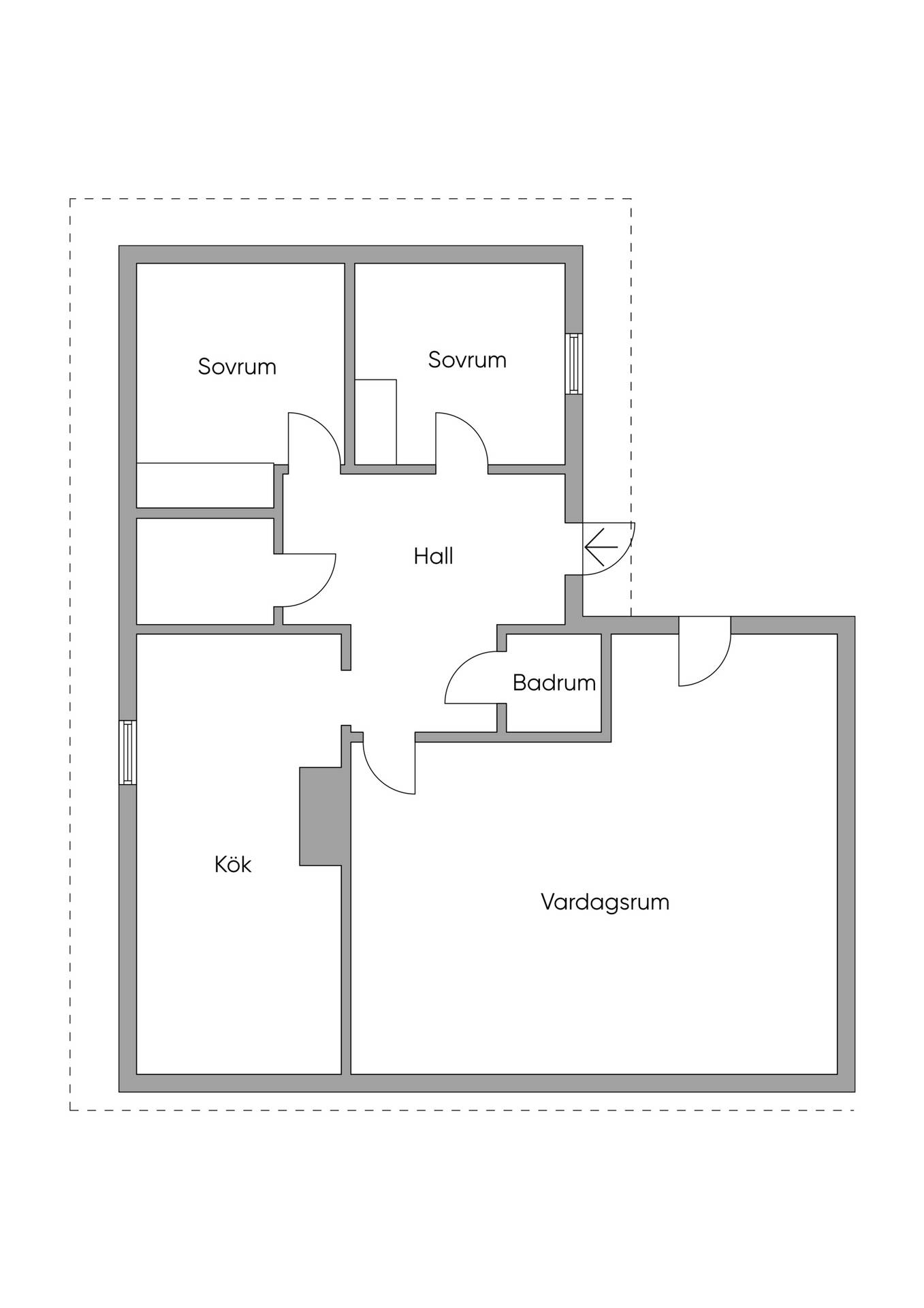 5 rum Villa på Bävervägen 2 Handen Haninge kommun - bild 42
