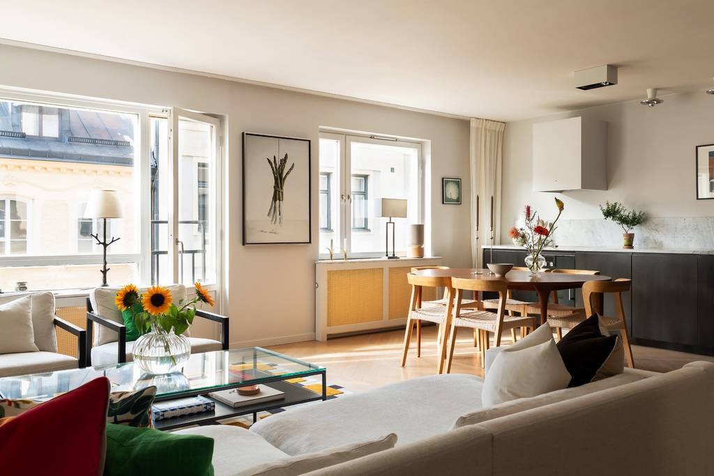 4 rum lägenhet på Nybergsgatan 8 Östermalm, Stockholms kommun - bild 1